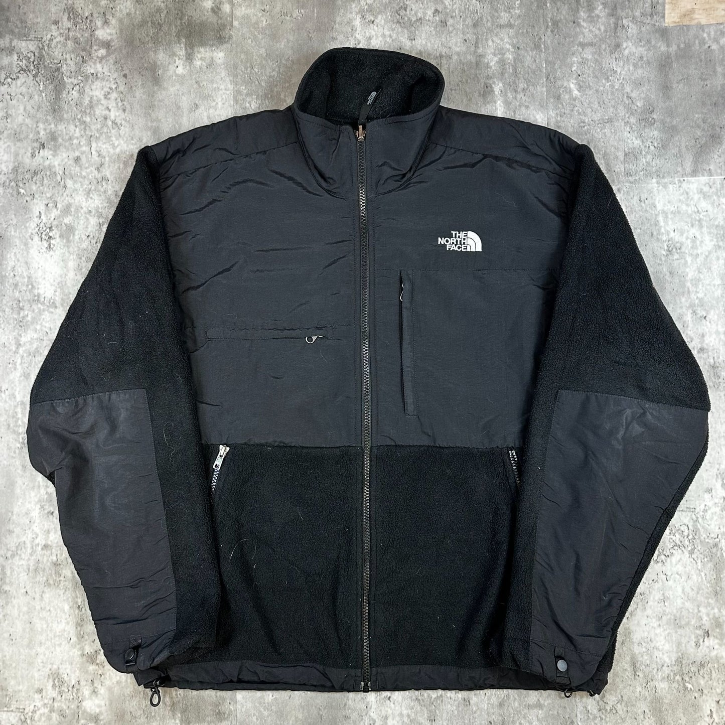 The North Face Mens M Denali Black Fleece Jacket Full-Zip Warm Outdoor Layer
