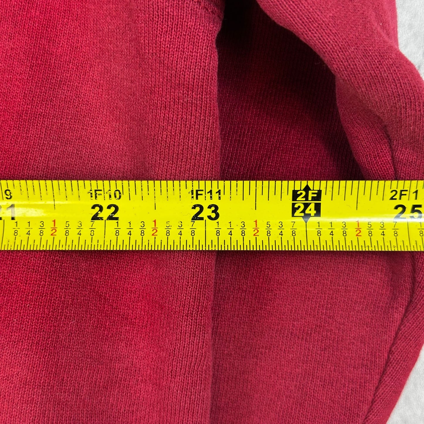 Russell Athletic XL Maroon Sweatshirt With Small Pig Embroidery Crewneck Pullover Made In USA