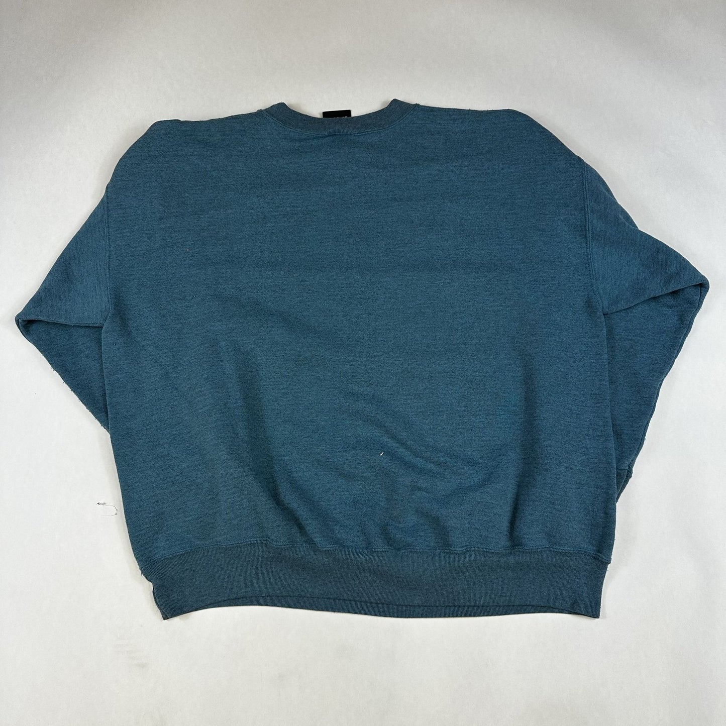Vintage Signal Sport Alaska Wolf Graphic Sweatshirt Crewneck Blue Unisex L Comfortable Cotton Blend