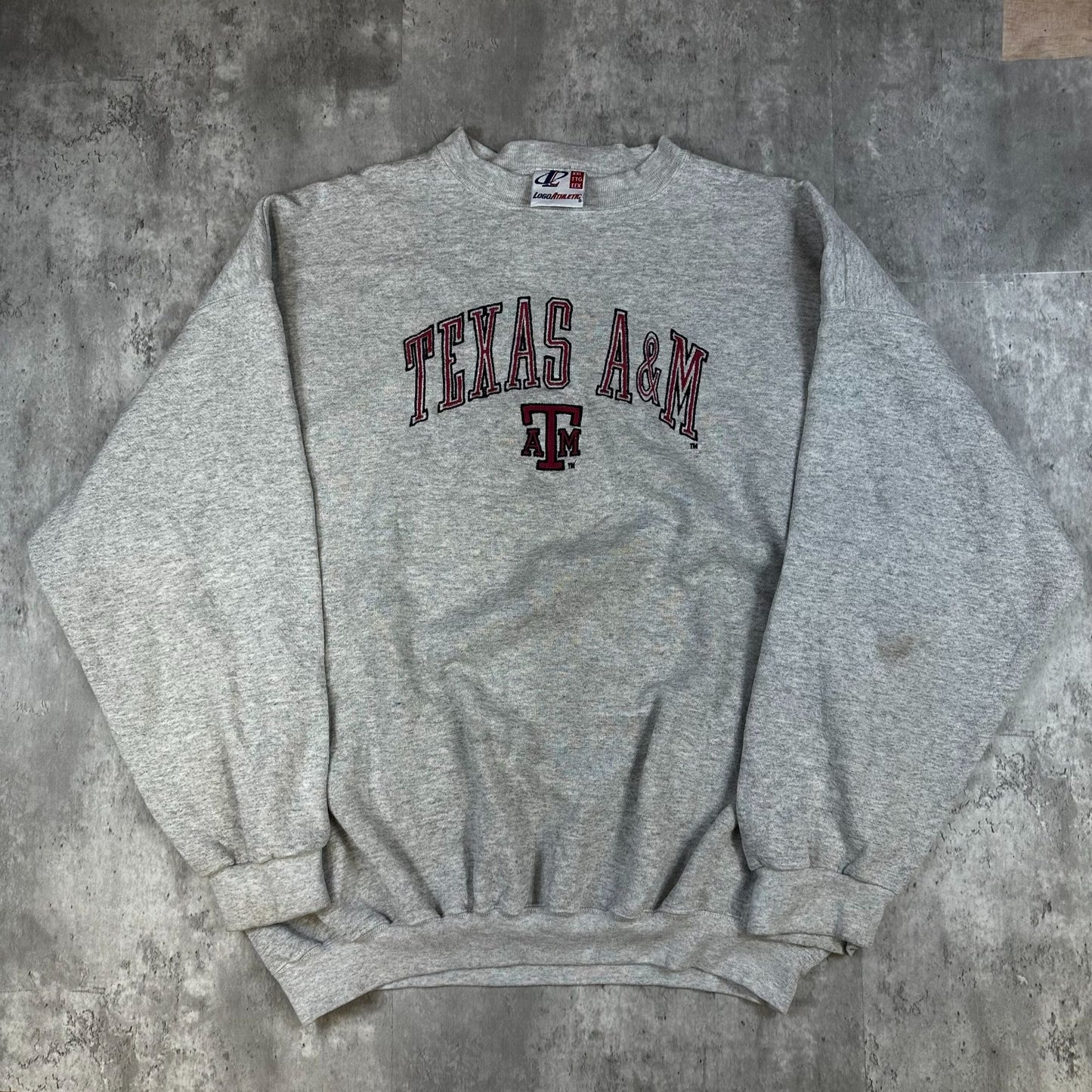 Texas A&M Logo Athletic Gray Sweatshirt XXL