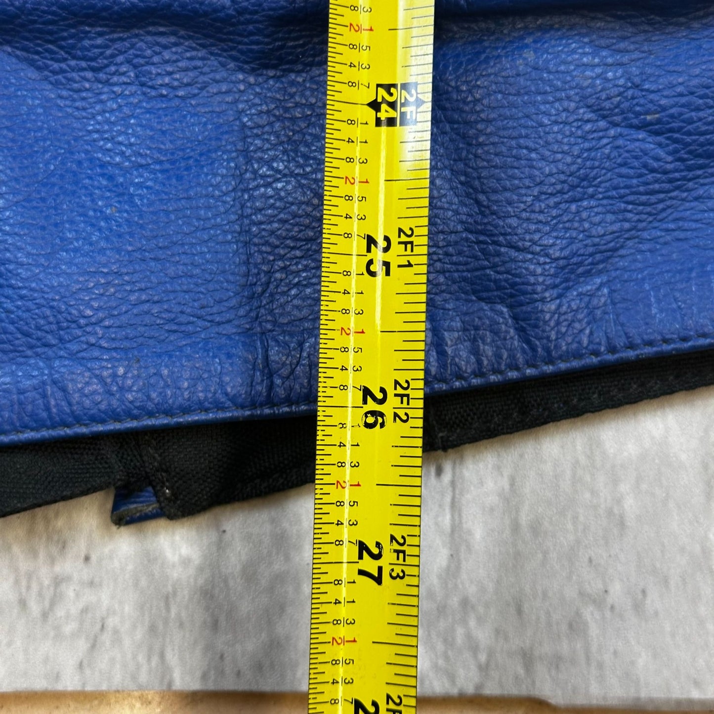 Vintage Yamaha Leather Moto Jacket With Pads (M)