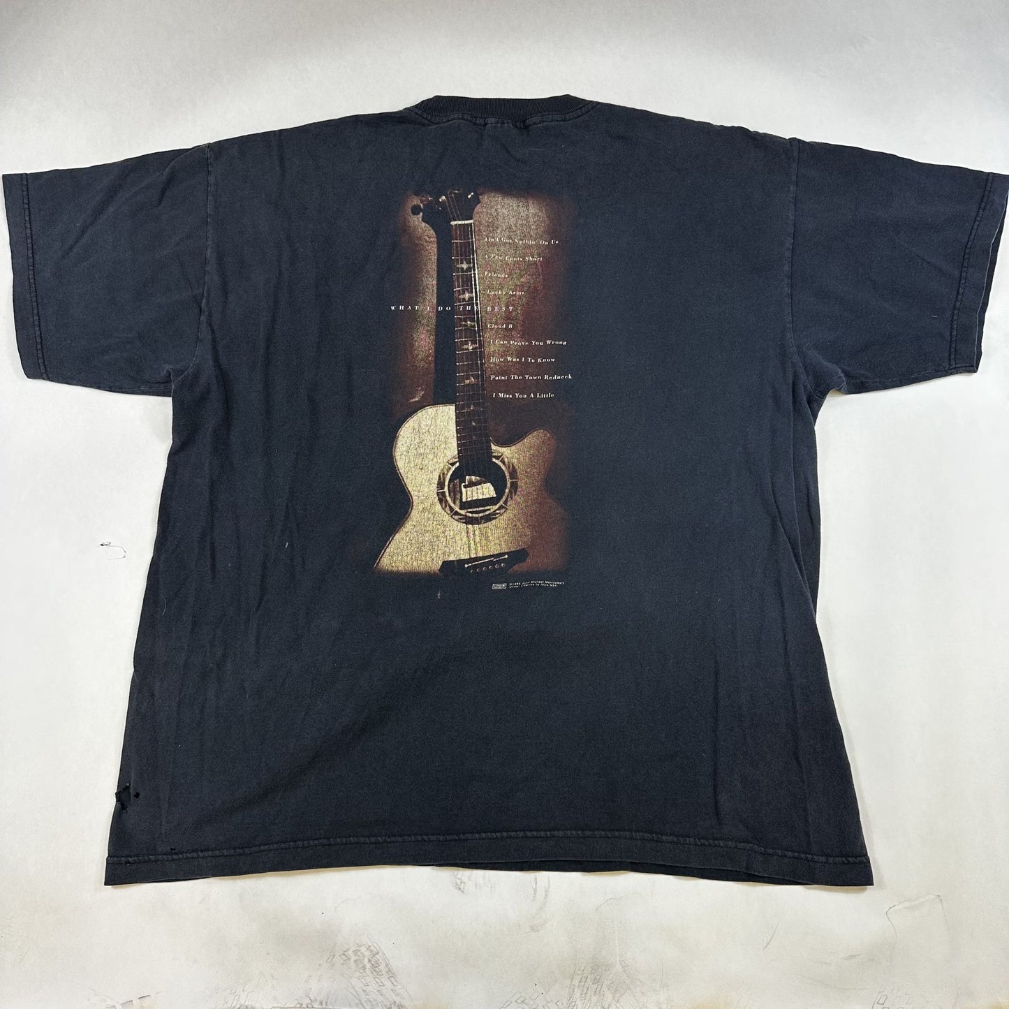 John Michael Montgomery Graphic T-Shirt XXL Murina 100% Cotton Vintage Made In USA