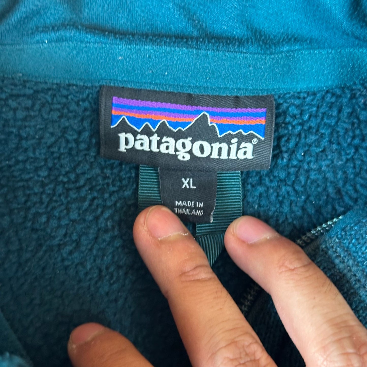 Vintage Patagonia Fleece Zip-Up Jacket (XL)