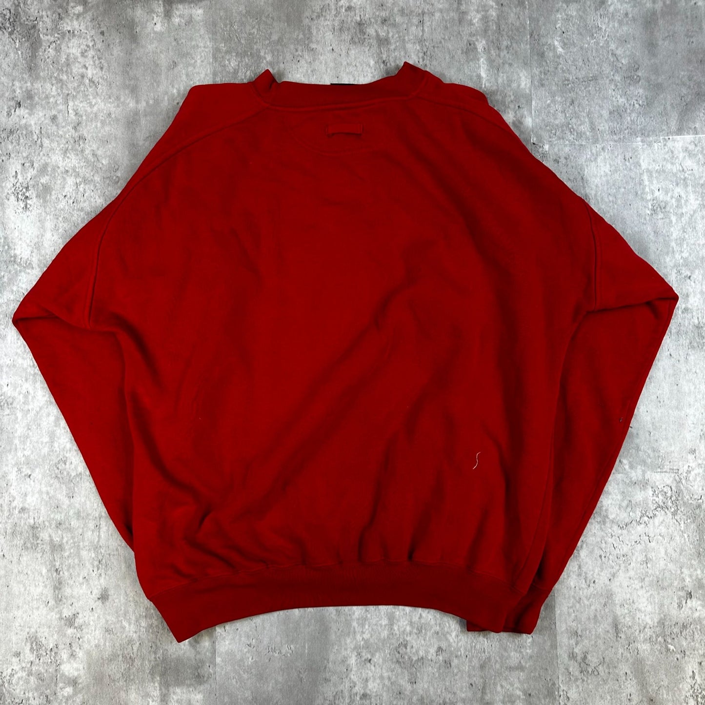 Ohio State Red Crewneck Sweatshirt Mens Large By Savvy 55% Polyester 45% Cotton Made In China