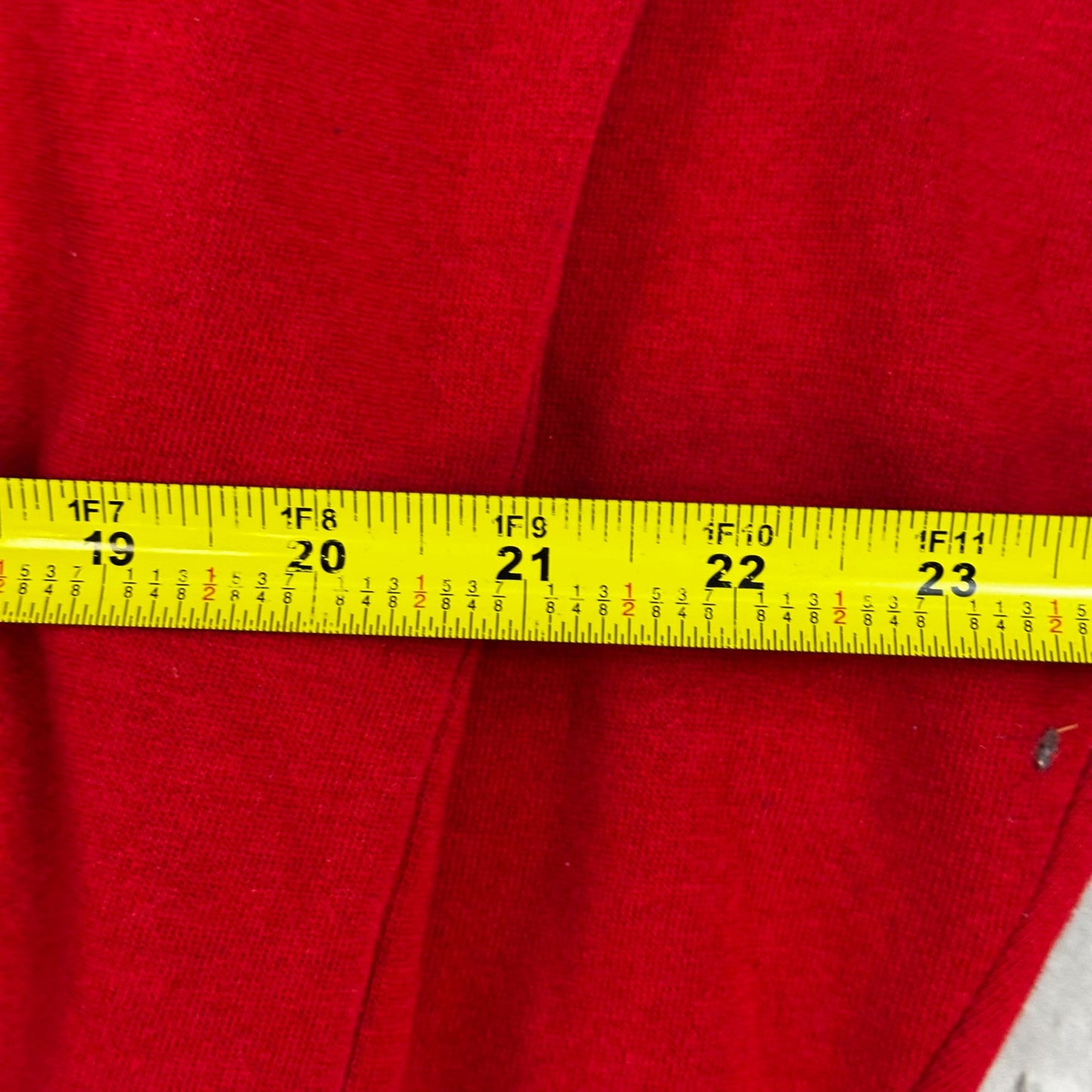 Ohio State Red Crewneck Sweatshirt Mens Large By Savvy 55% Polyester 45% Cotton Made In China