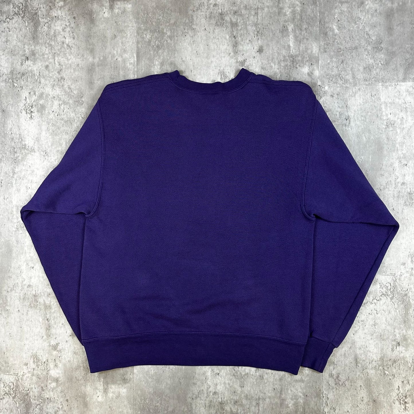 Northwestern State Demons Purple Crewneck Sweatshirt S M.J. Soffe Cotton Blend USA Fabric