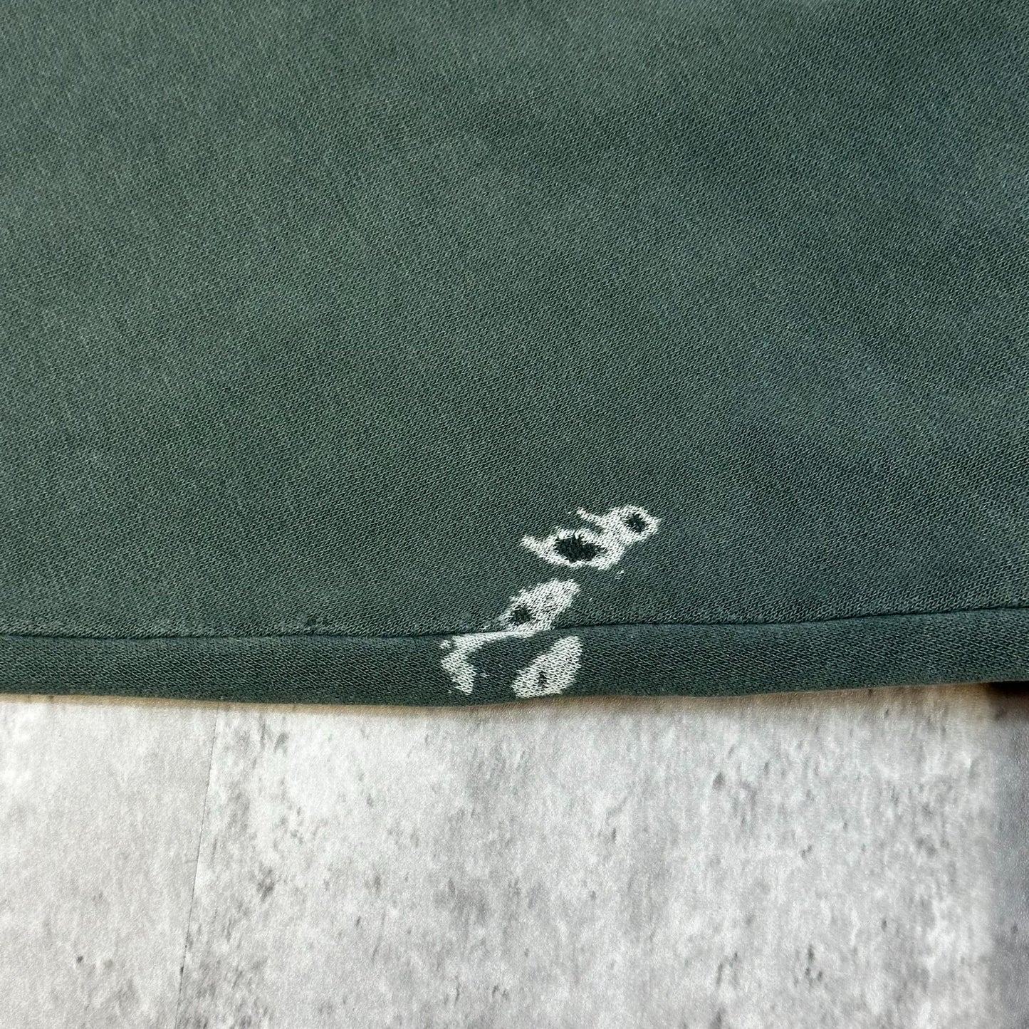 Vintage Green Thrashed and Faded Oregon Nike Crewneck (XL)