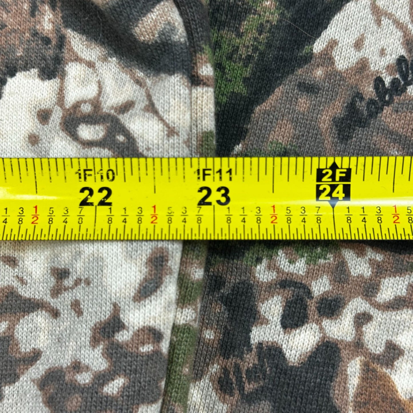 Cabelas Mens Camouflage Hoodie L/G Outdoor Hunting Pullover Fleece Warm Long Sleeve