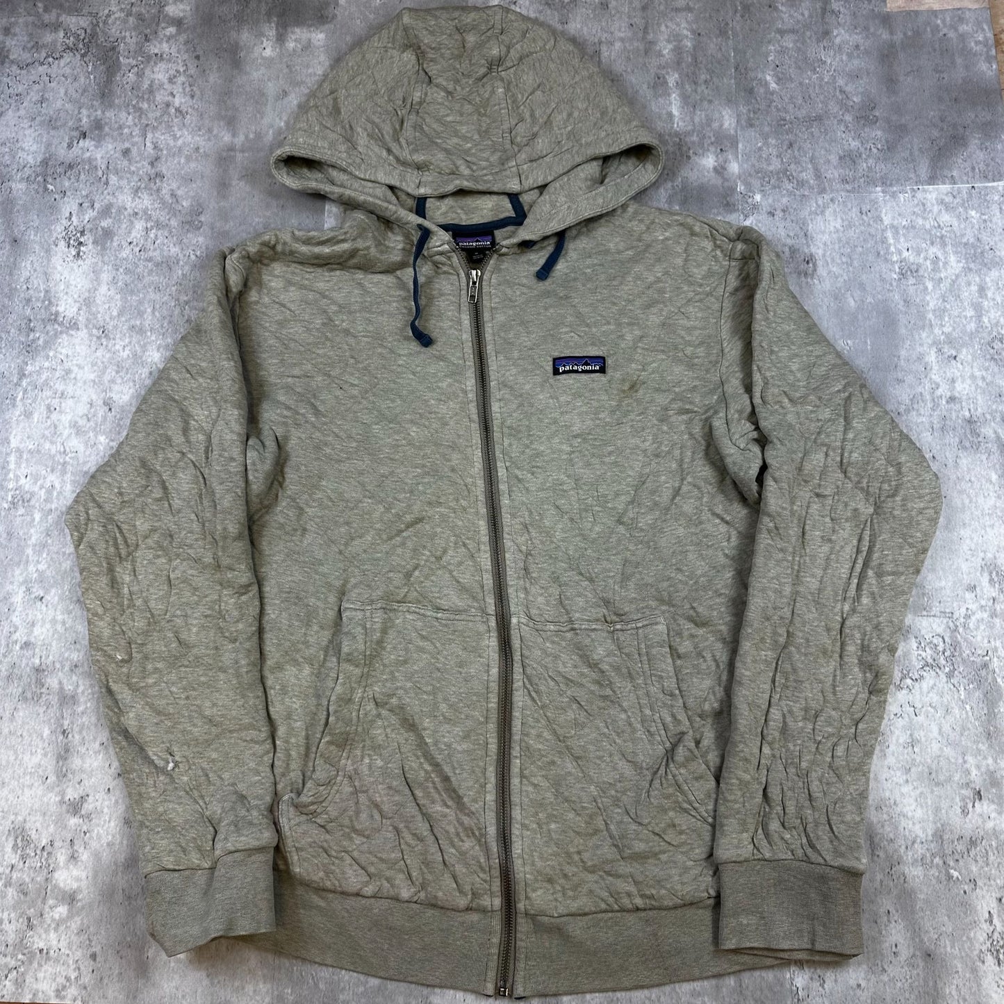 Vintage Patagonia Organic Cotton Zip-Up Hoodie (M)