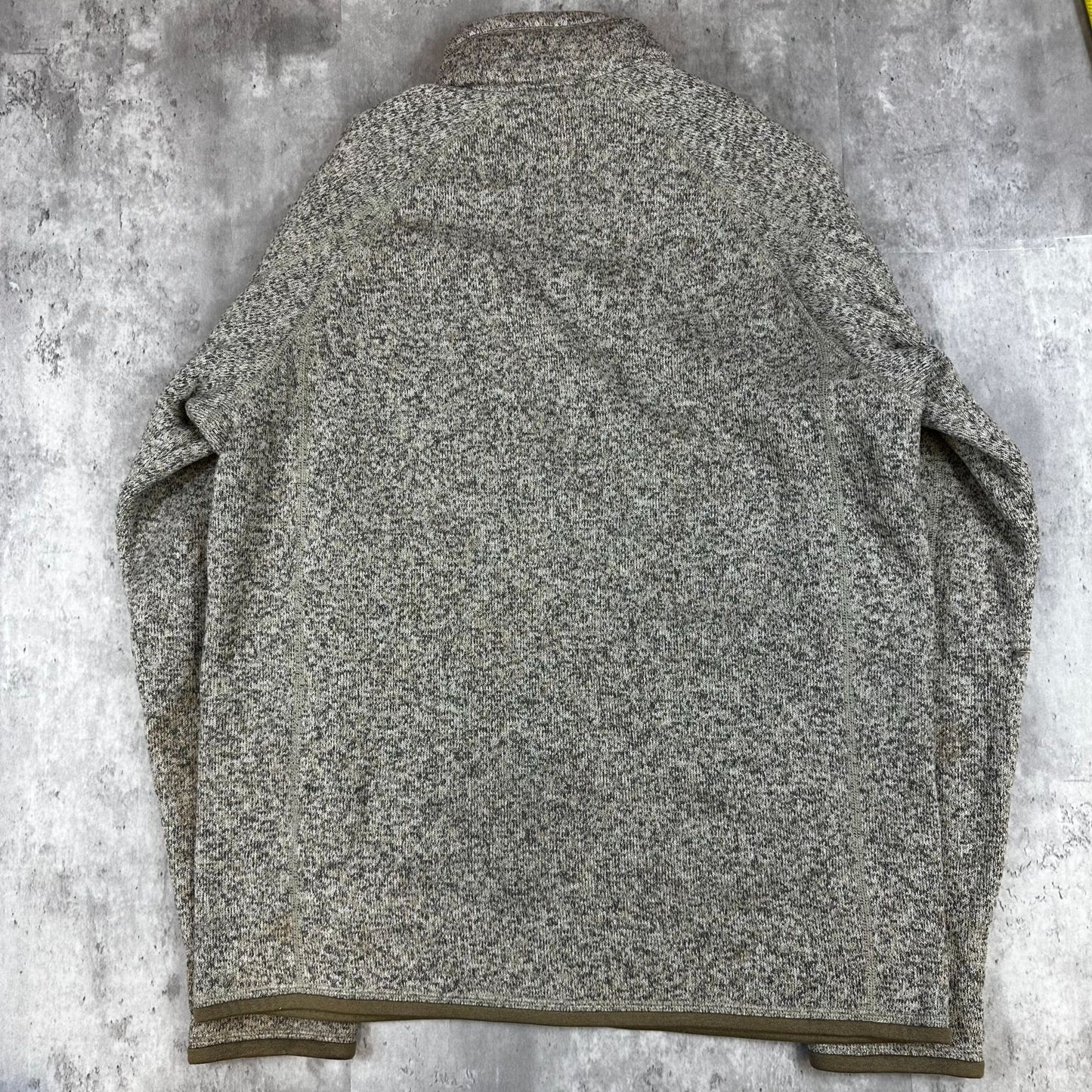 Patagonia Mens Full-Zip Better Sweater Jacket M Gray Wool Blend