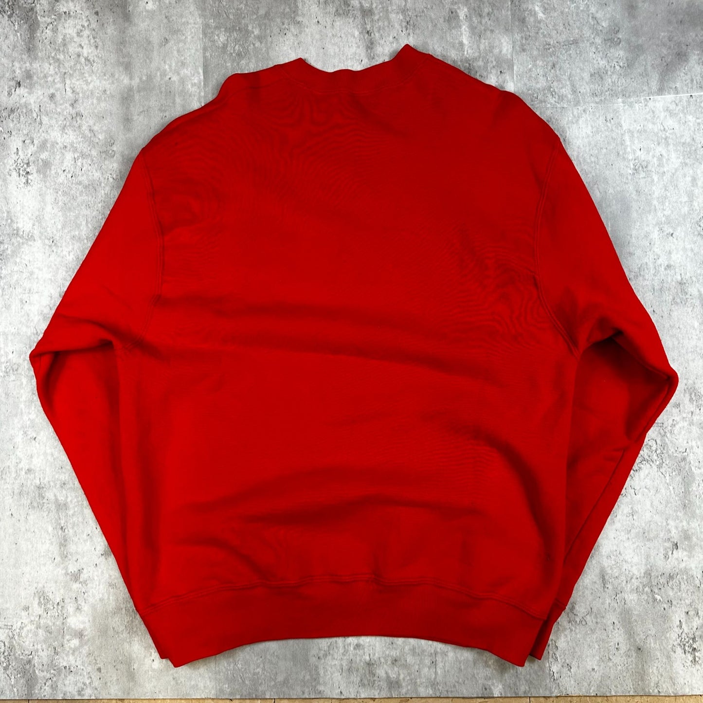 Ohio State Red Crewneck Sweatshirt L Adult Fruit Of The Loom Heavy Cotton