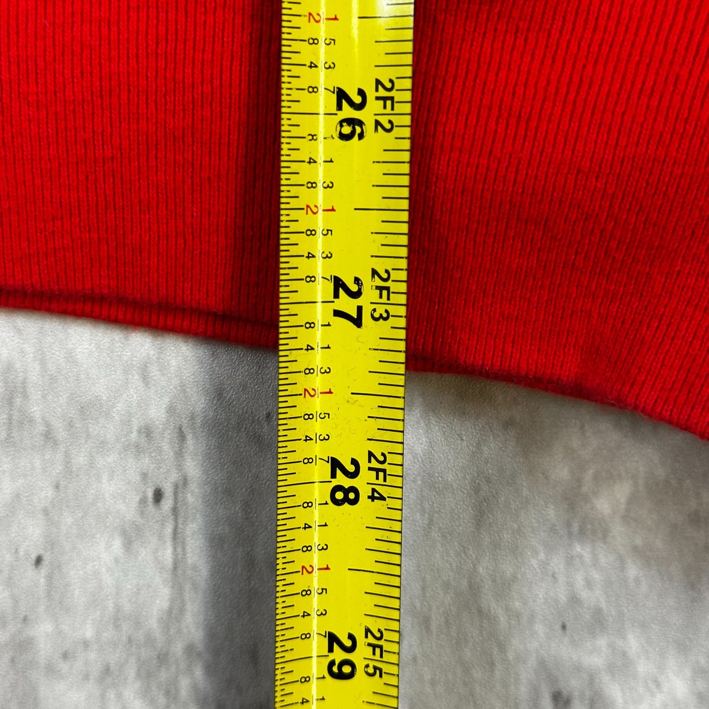 Ohio State Red Crewneck Sweatshirt L Adult Fruit Of The Loom Heavy Cotton