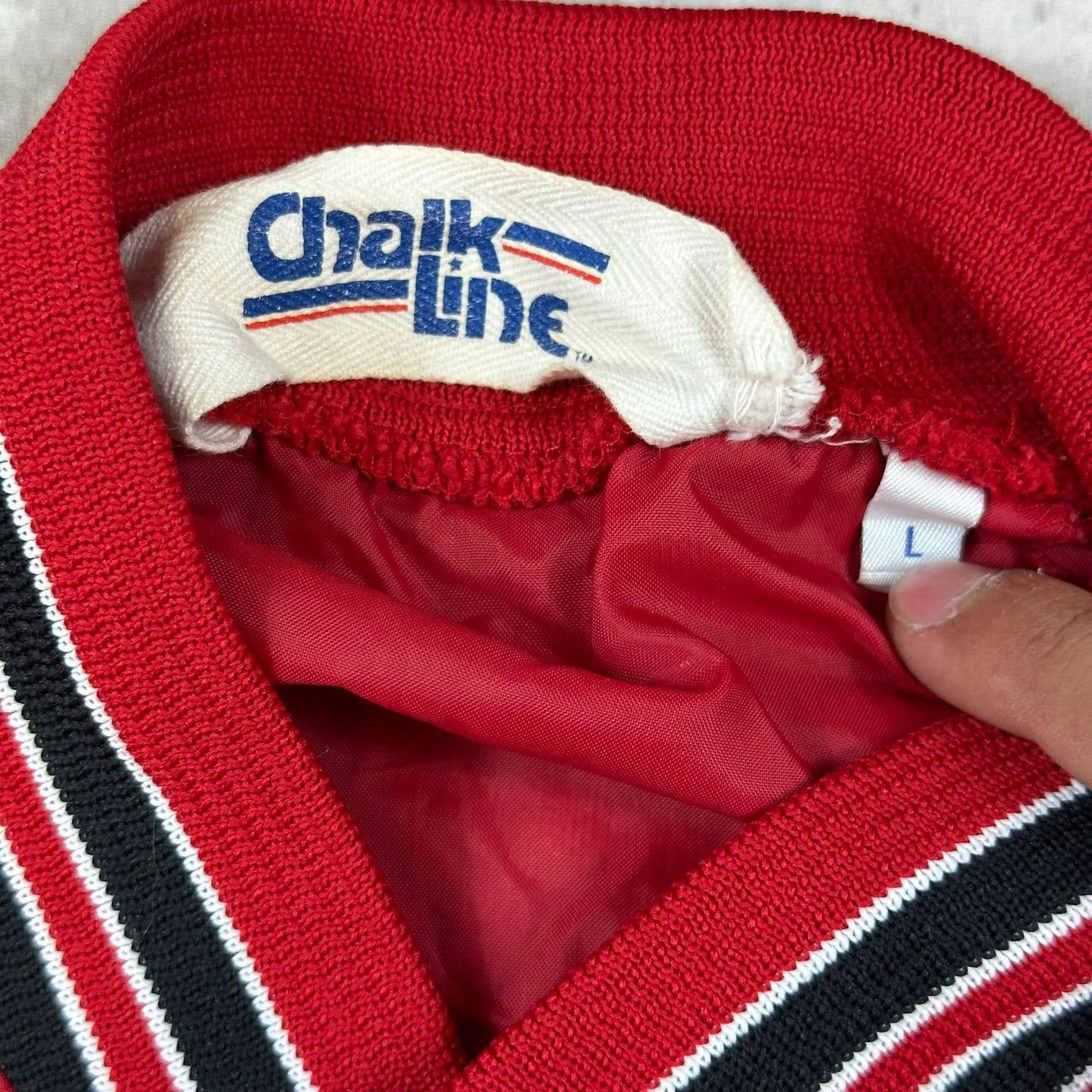 Vintage Chalk Line Maryland Temps Varsity Style Jacket (L)