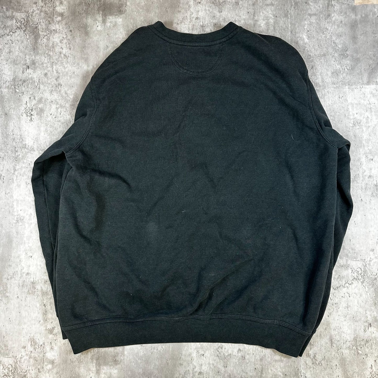 Carhartt Mens Black Crewneck Sweatshirt XL Made In Mexico Cotton Blend