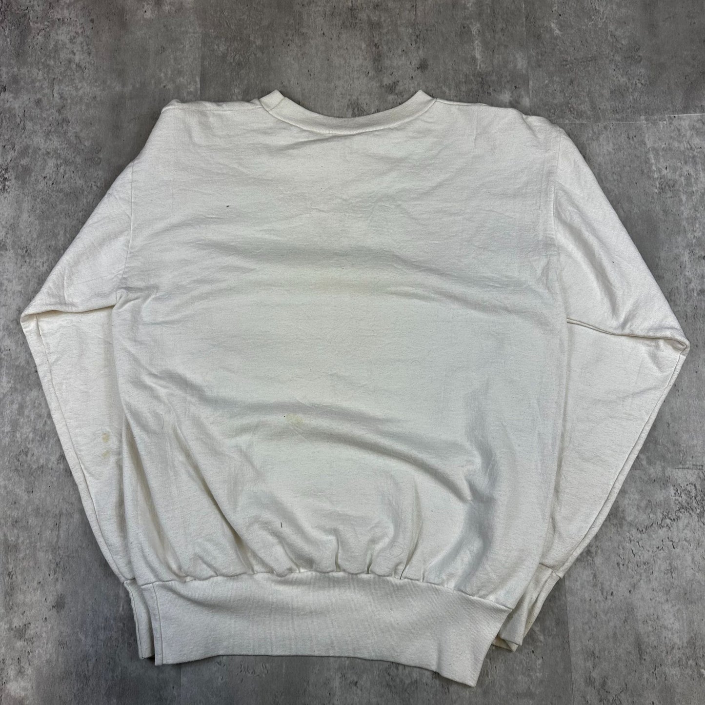 Vintage White Texas A&M "New Year Same Old Crop" Crewneck (M)