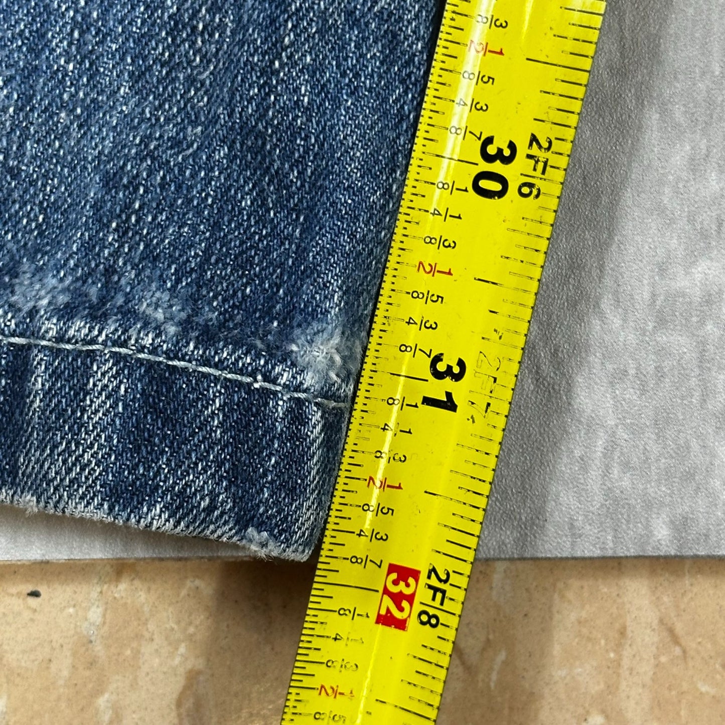 Vintage Miskeen Original Baggy Y2K Grunge Style Jeans (38)