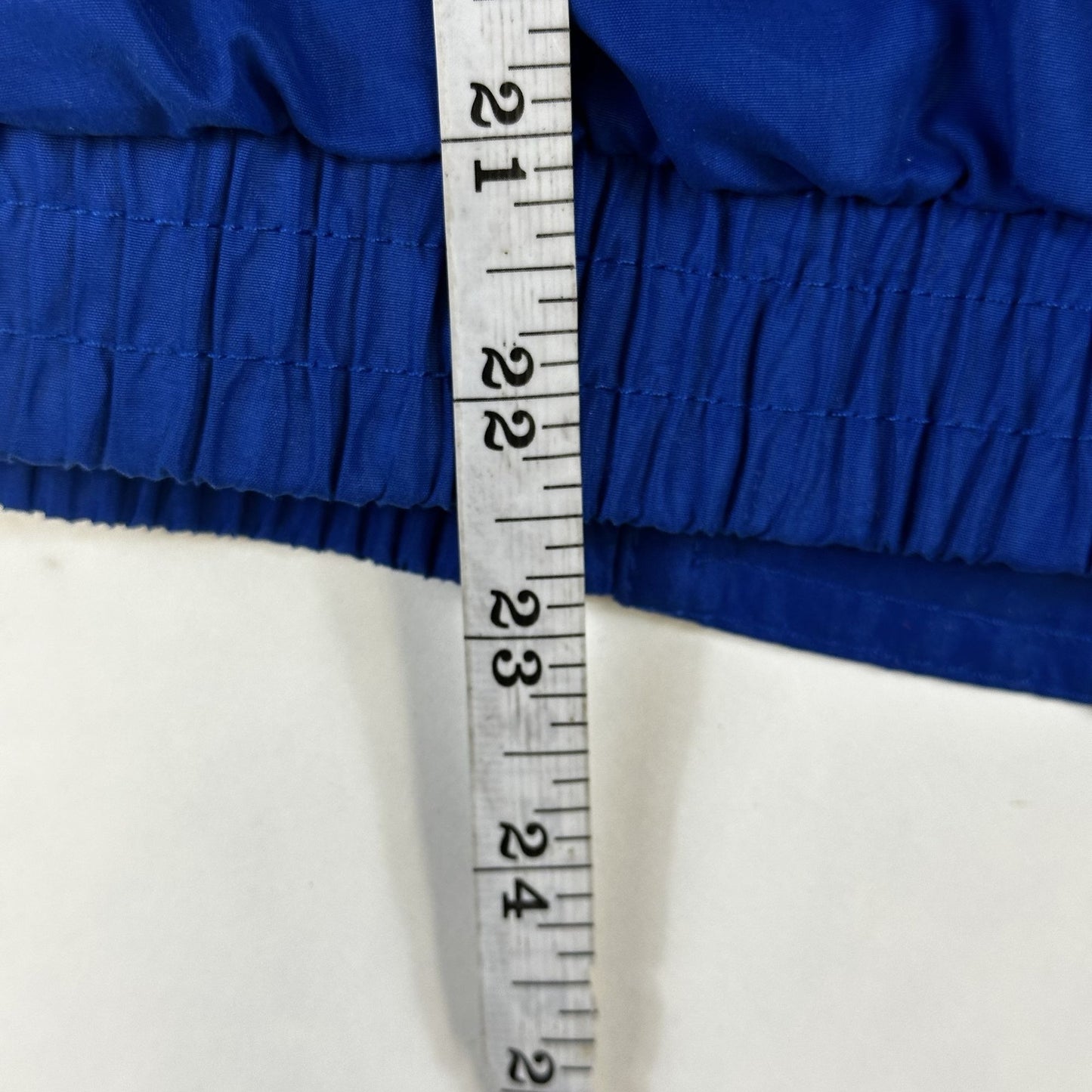 Vintage Reebok Colorblock Windbreaker Jacket S Blue/Black/White Polyester Blend