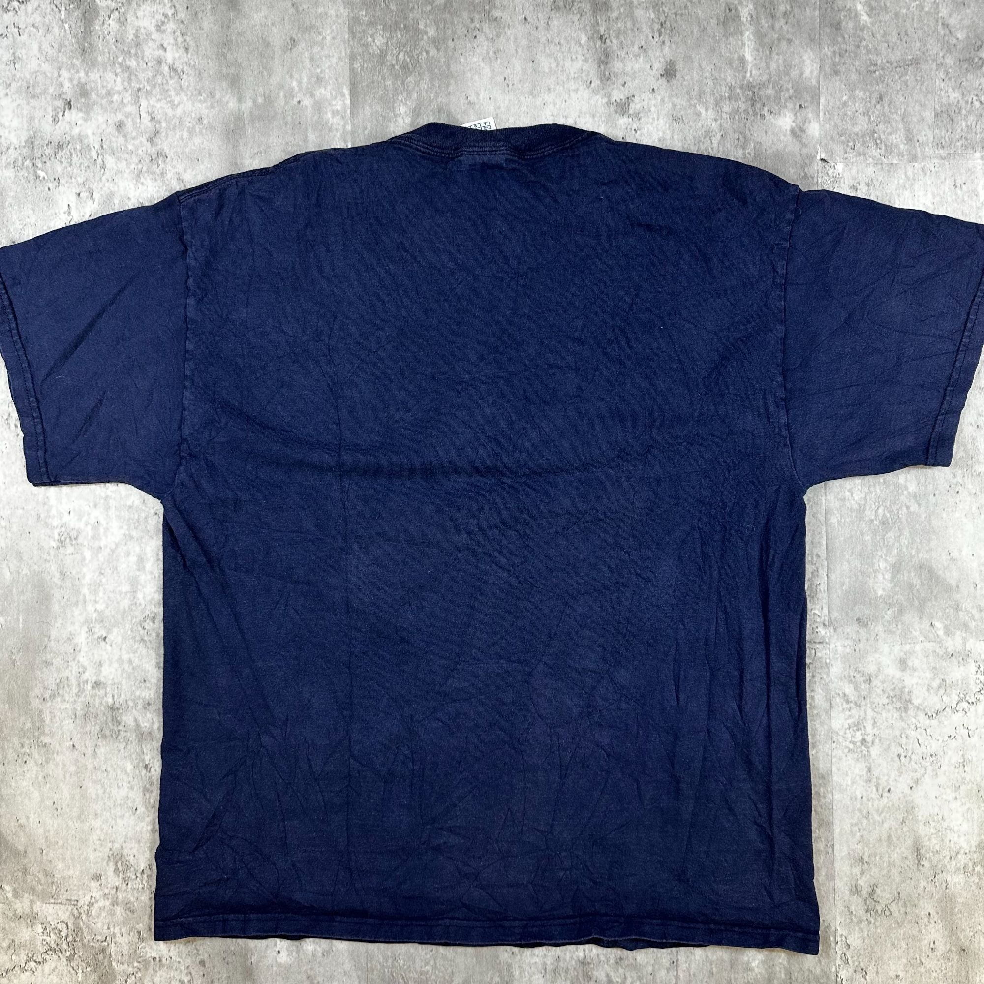 2004 World Series Boston Red Sox Champions Delta Magnum Weight Navy T-Shirt LGG Adult