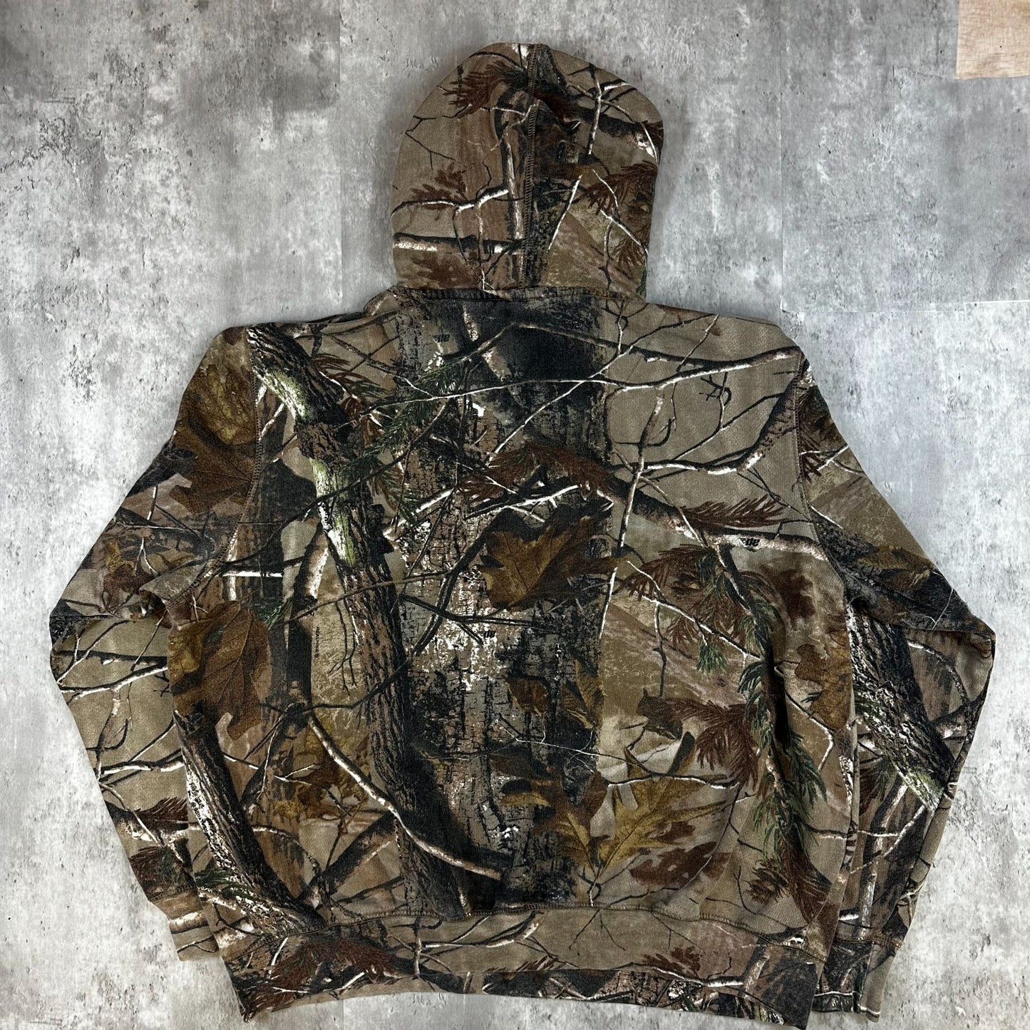 Team Realtree Camouflage Hoodie L/G (42-44) Cotton/Polyester Blend