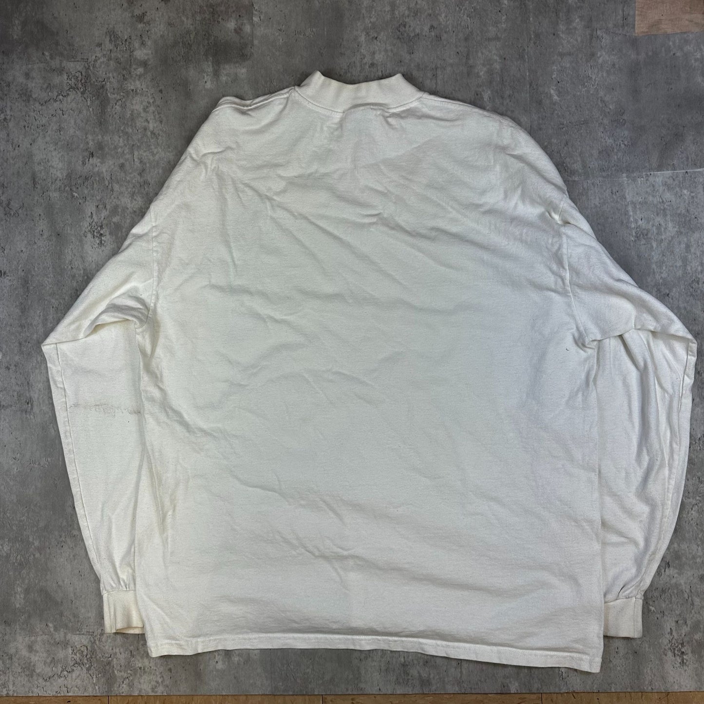 Vintage Nike Long Sleeve White Crewneck Sweatshirt XXL Made In USA
