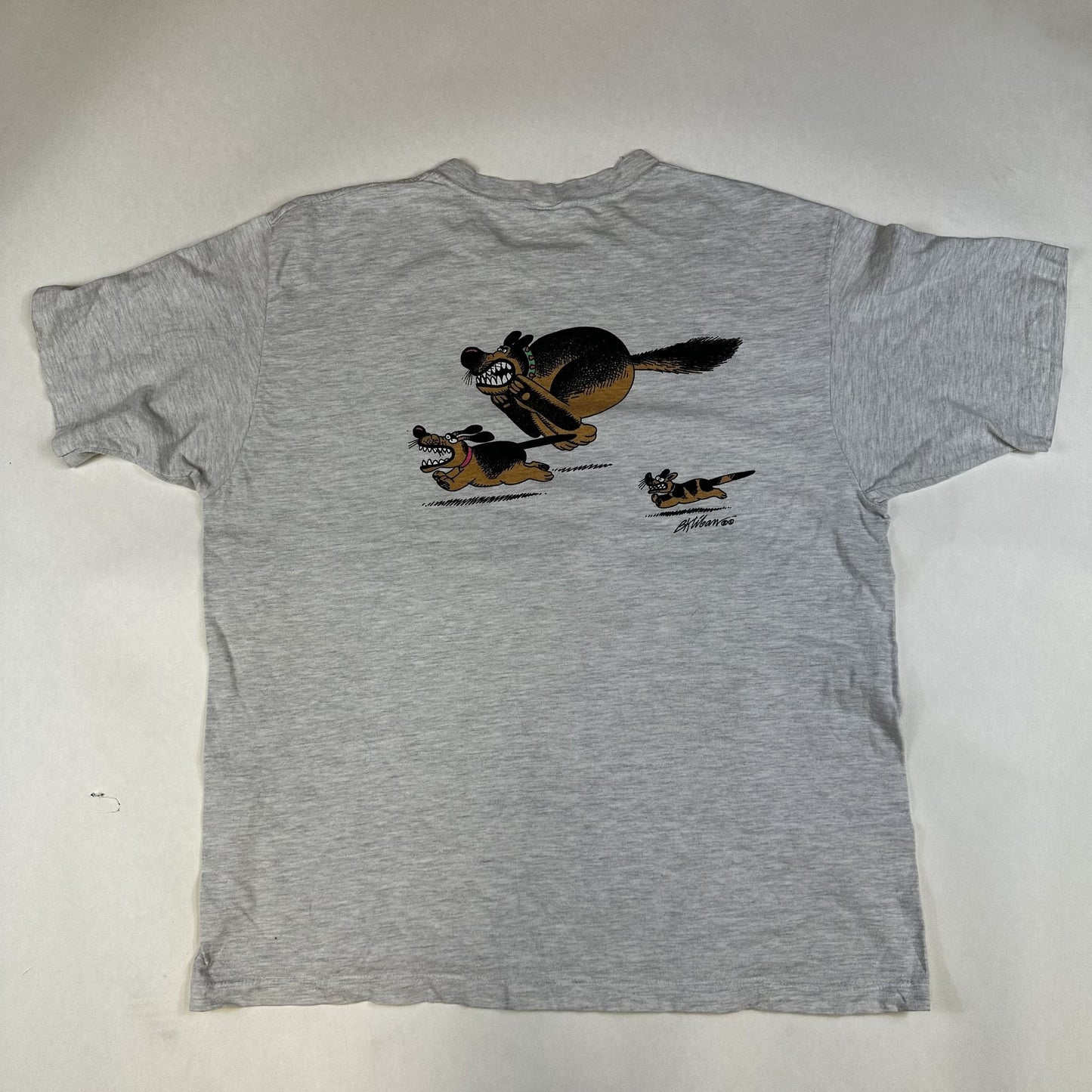 Vintage California Cat Gag Tee (L)