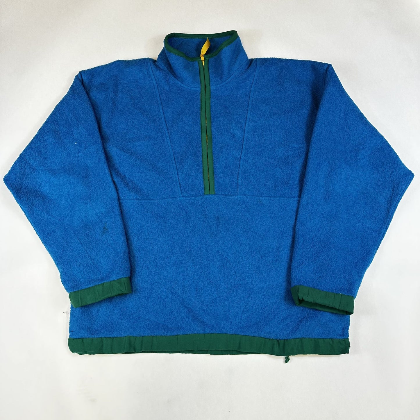 Gap Arctic Light Fleece Pullover Jacket L Blue/Green 100% Polyester Cold-Tested Activewear