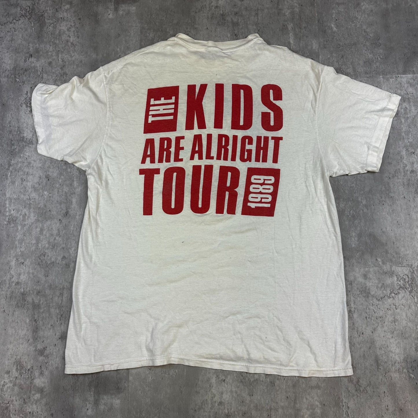 80's The Who "The Kids Are Alright" Tour Tee (M)