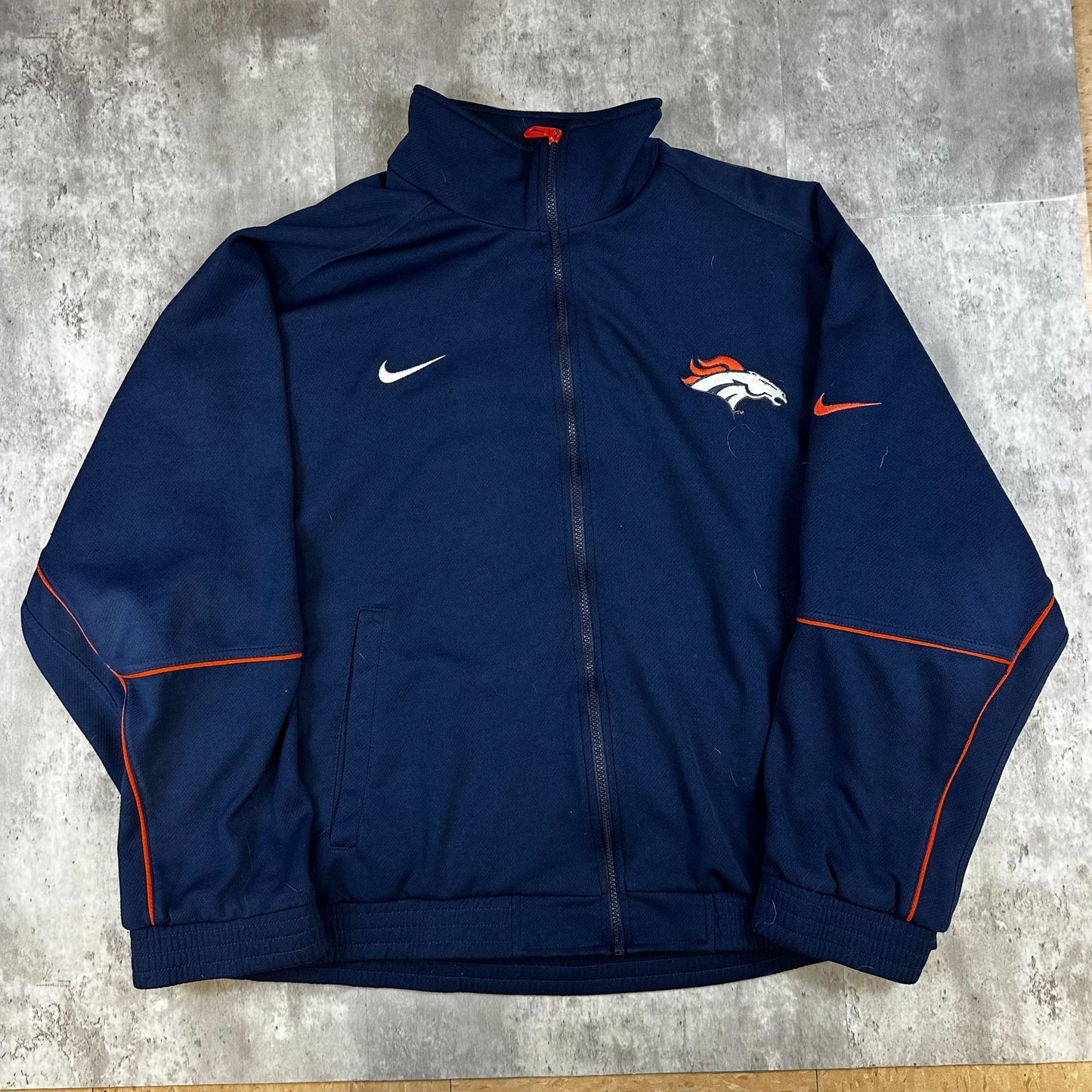 Nike NFL Pro Line Team Sports Denver Broncos Full-Zip Jacket XXL