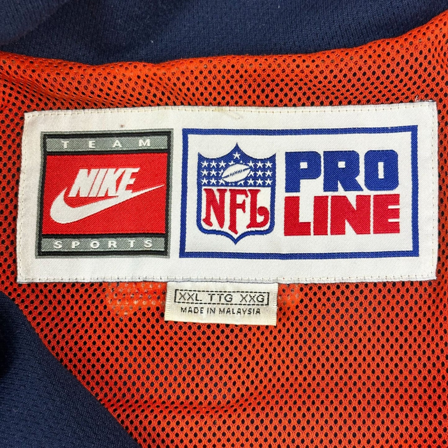 Nike NFL Pro Line Team Sports Denver Broncos Full-Zip Jacket XXL