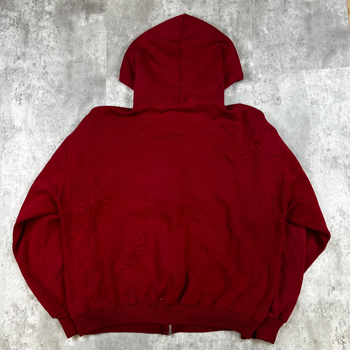 Vintage Russell Athletic Zip-Up Hoodie (L)