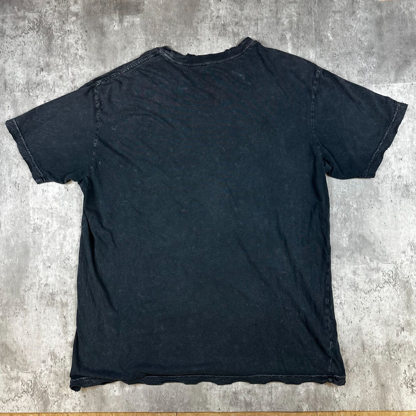 Washed Black Vintage Affliction Tee (XXL)