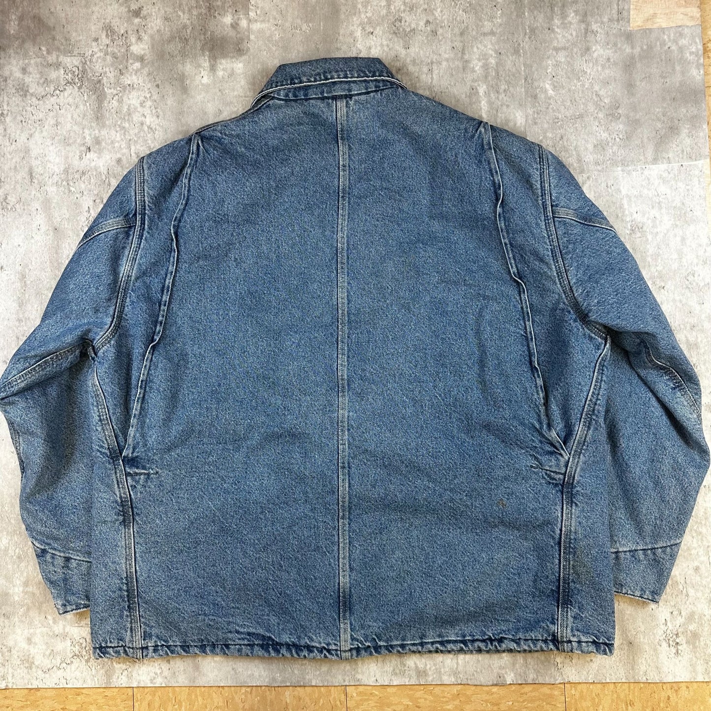 Vintage Denim Carhartt Chore Jacket (XL)