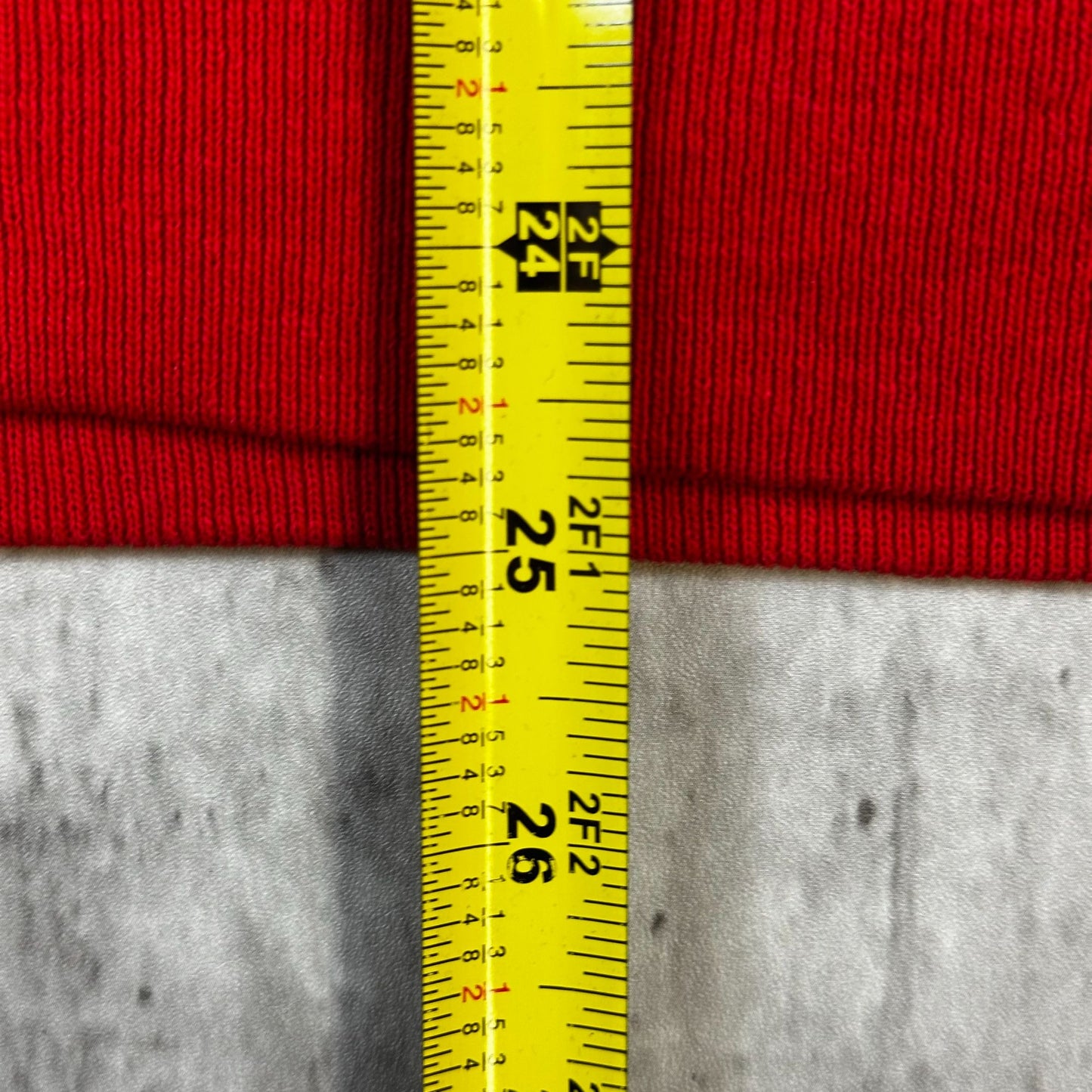 Vintage Russell Athletic San Francisco Forty Niners Red Sweatshirt XL Made In USA