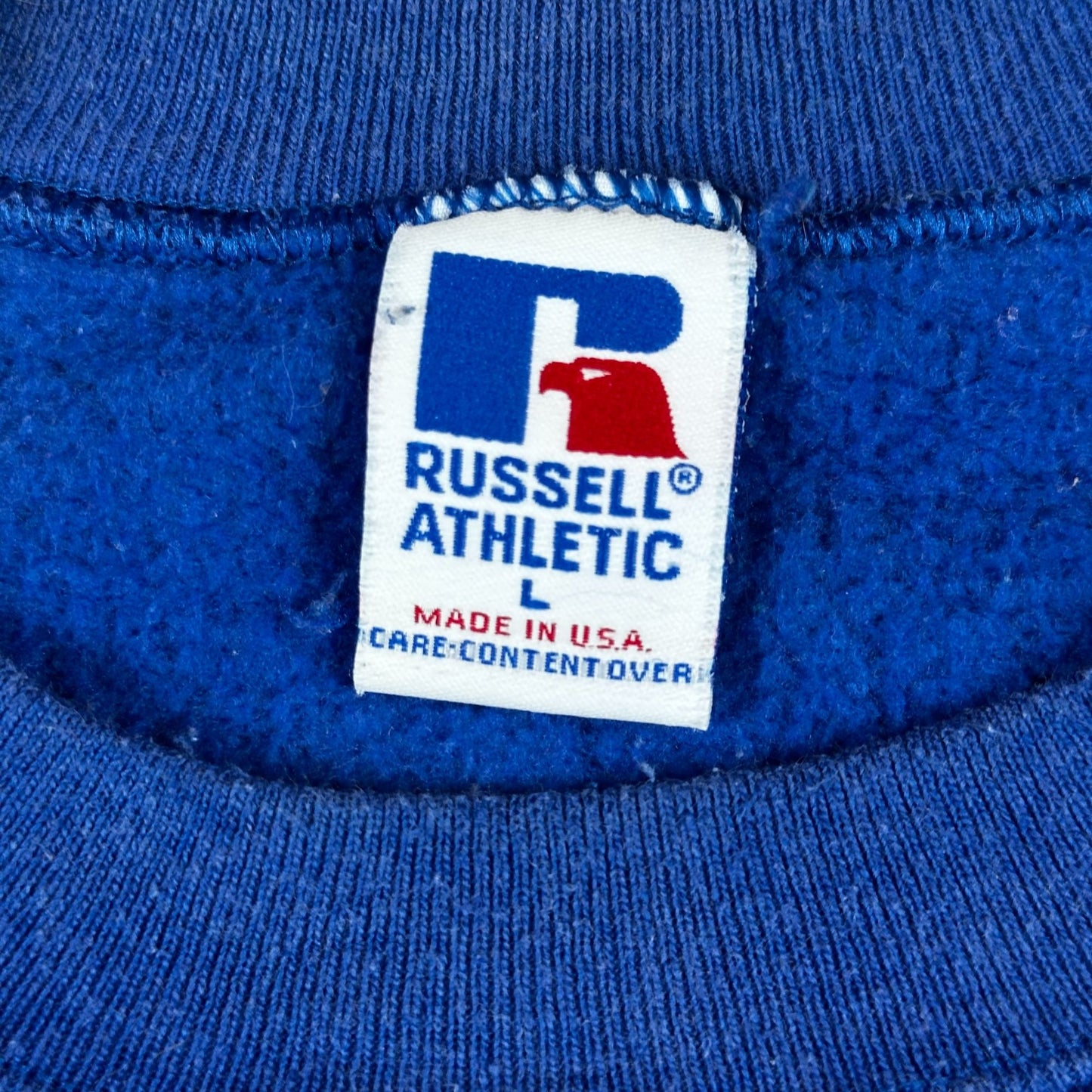 Blue Vintage University of Florida Gators Russell Athletic Crewneck (L)