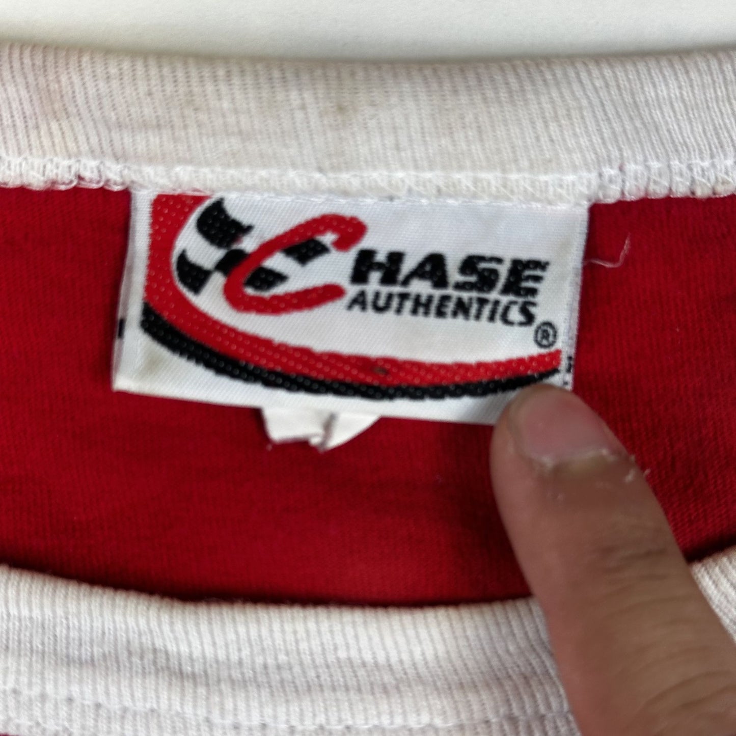 Dale Jr. Racing Chase Authentics Red & White Short Sleeve T-Shirt