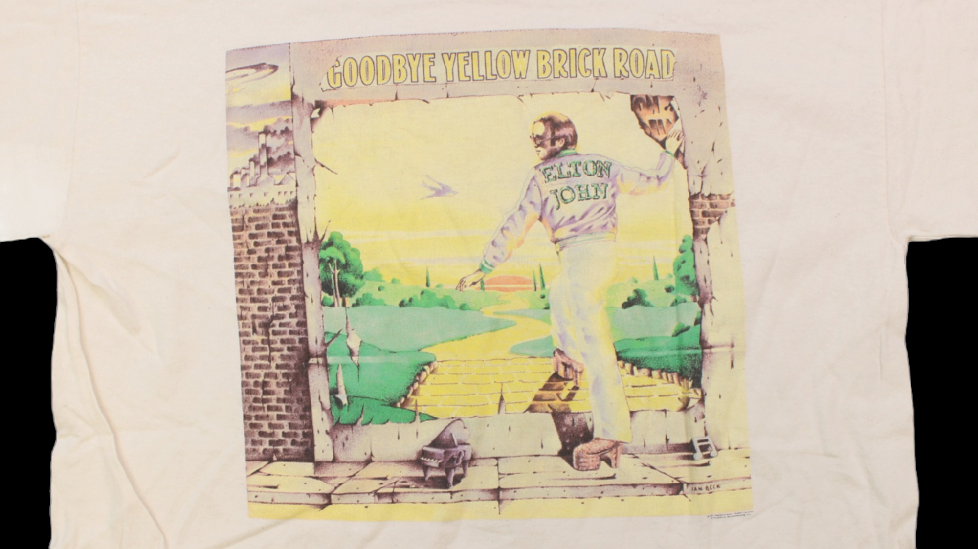 1997 Elton John Yellowbrick Road shirt