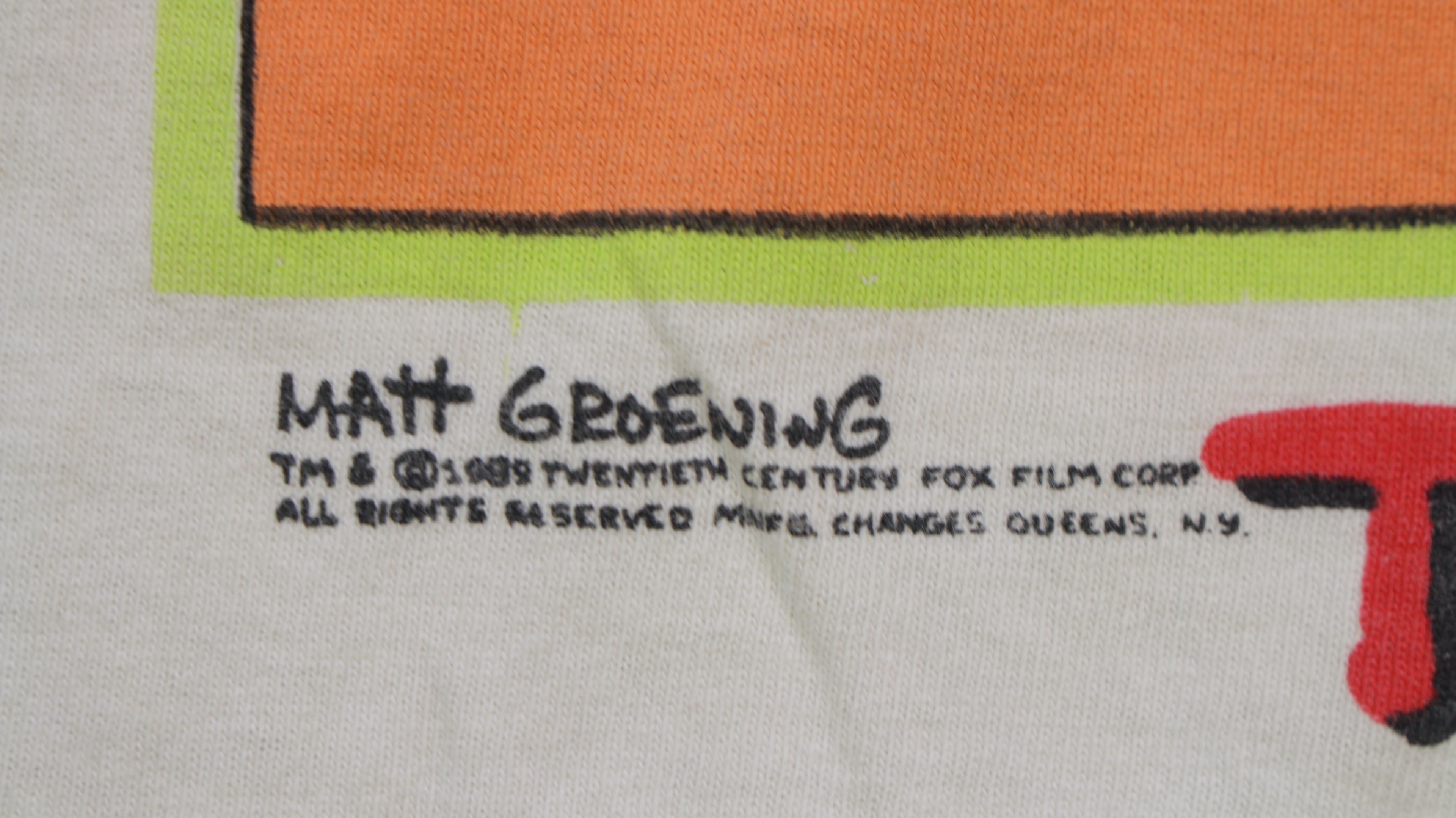 90's Simpson's Family Bonding shirt