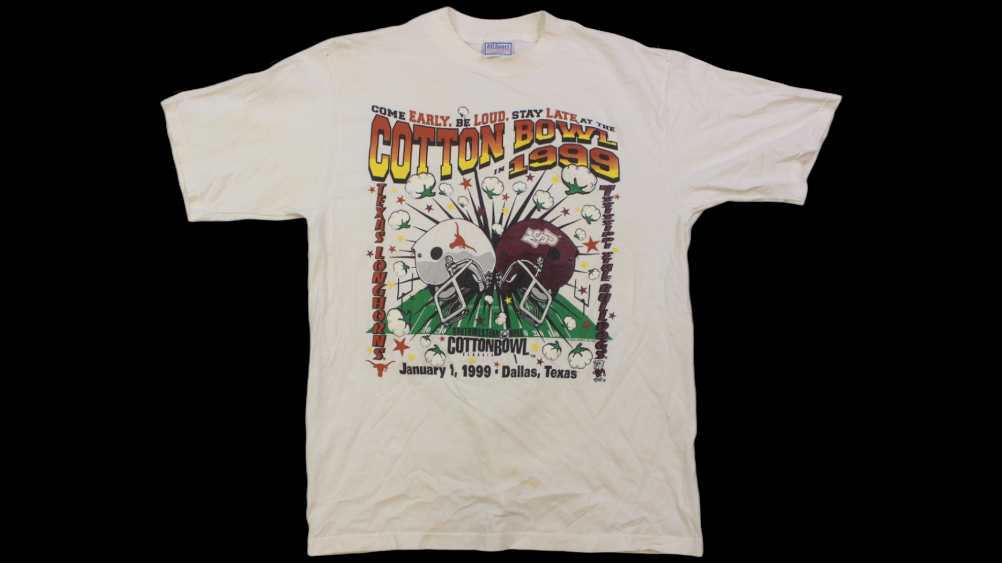 1999 Cotton Bowl shirt
