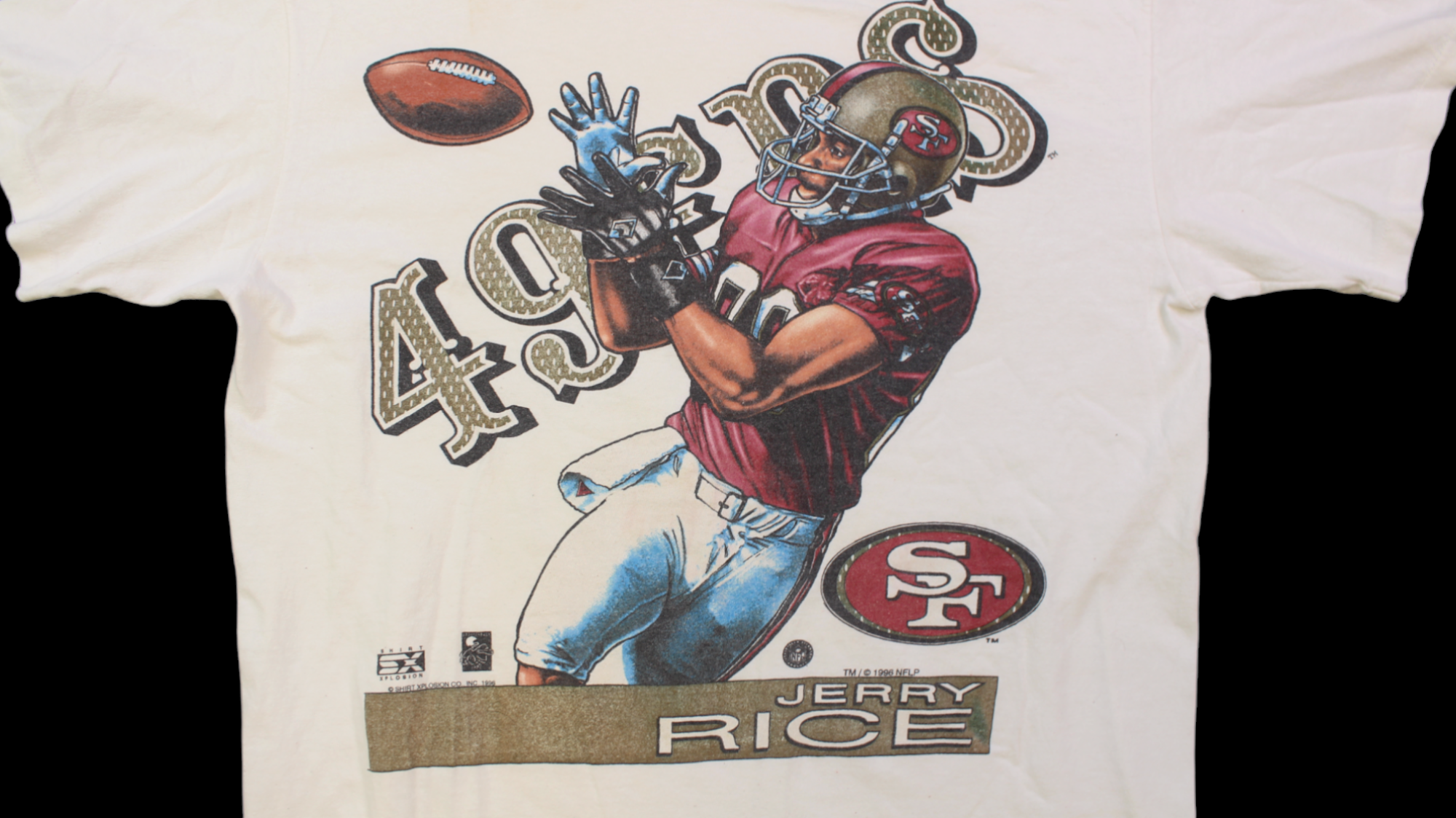 1996 Jerry Rice 49ERS shirt