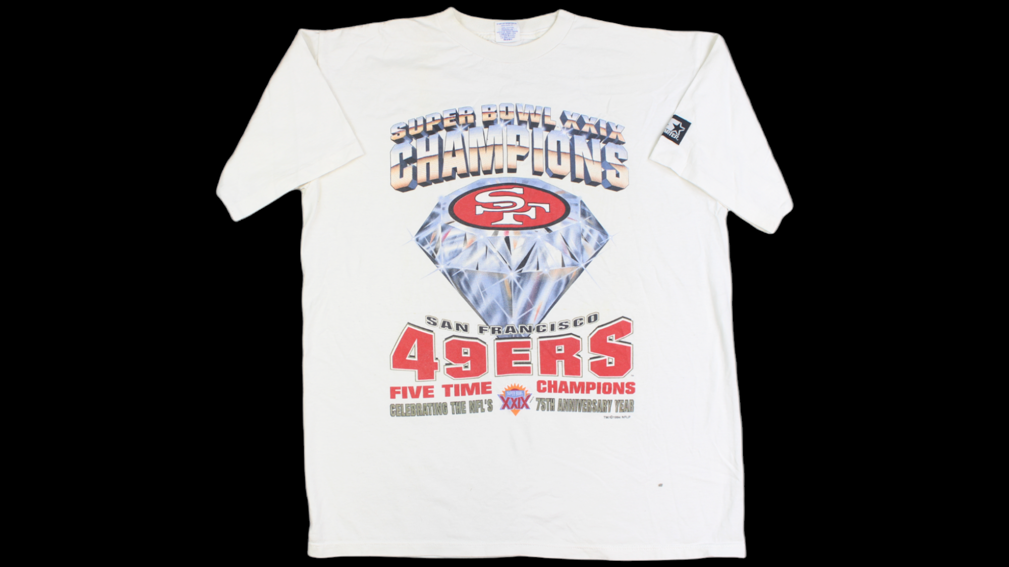 Vintage 49ers Super Bowl XXIX Champions Sweatshirt (1994)