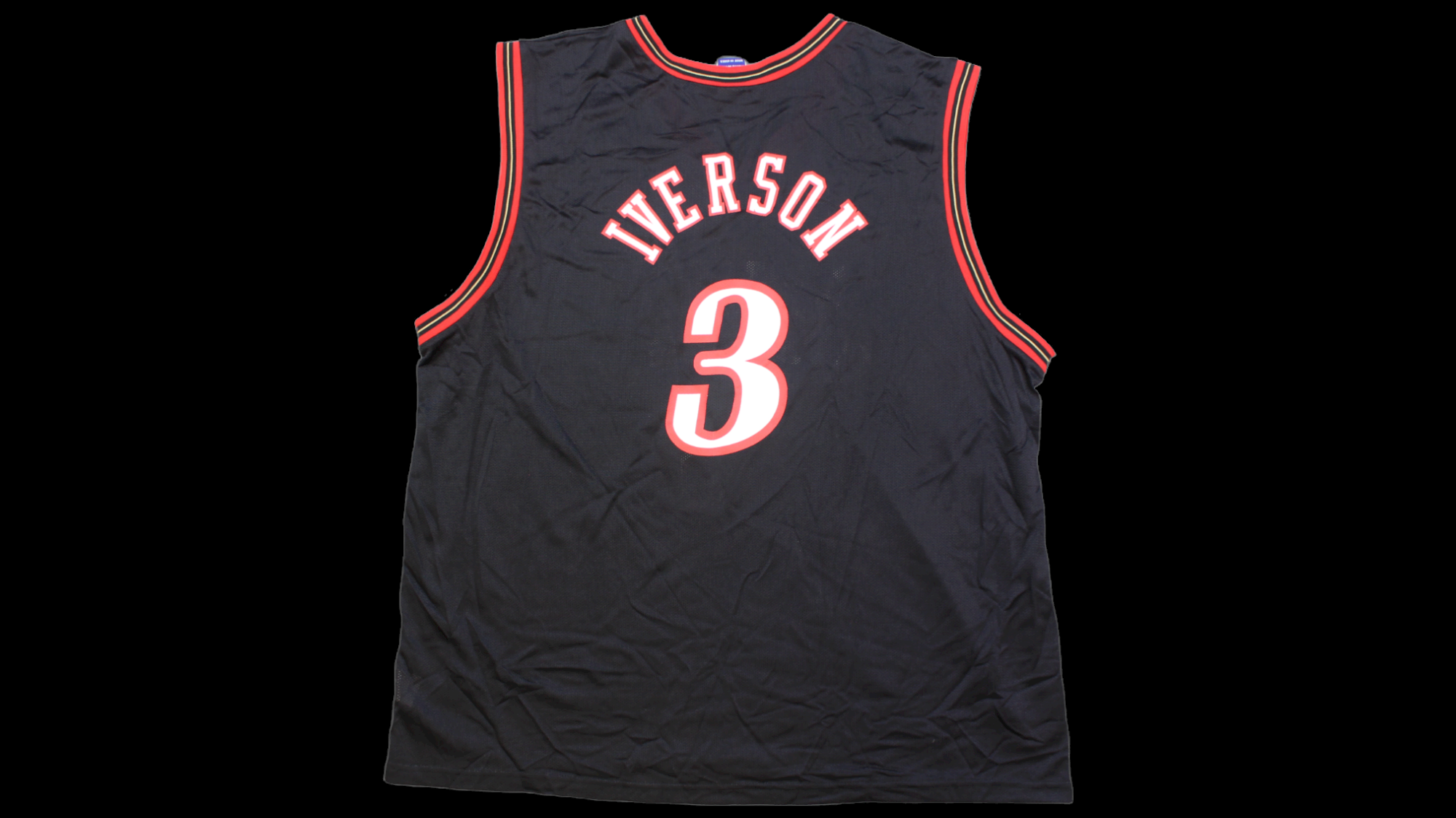 90's Allen Iverson Sixers Champion jersey