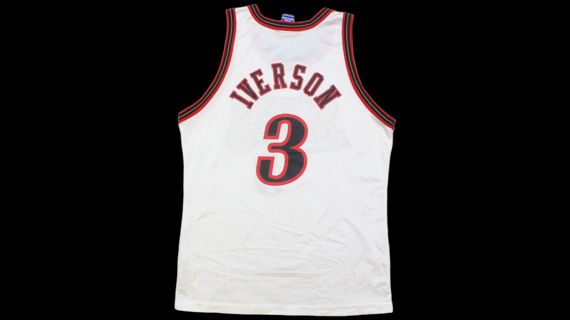 90's Allen Iverson Sixers Champion jersey
