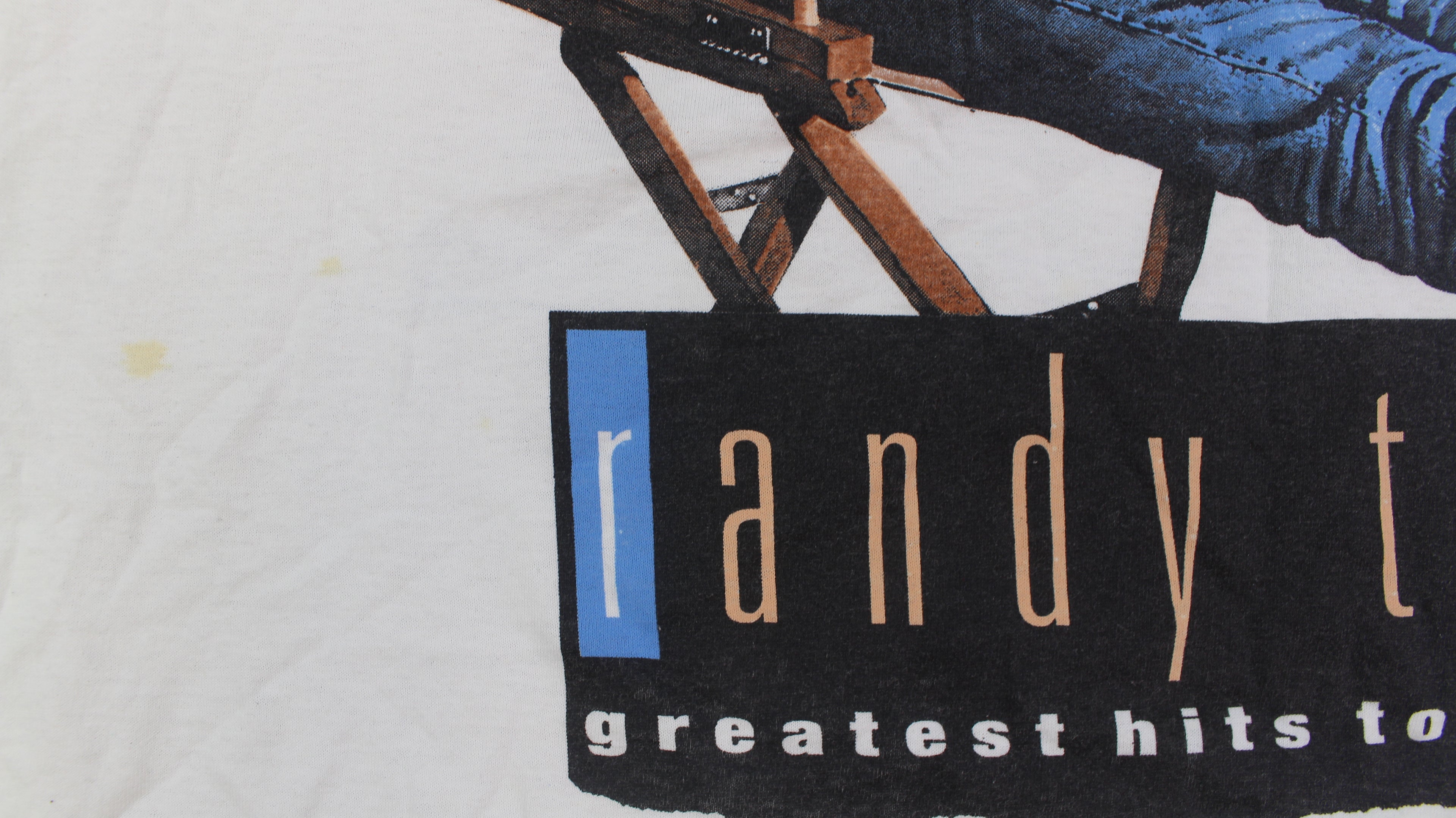 1992 Randy Travis Greatest Hits Tour shirt