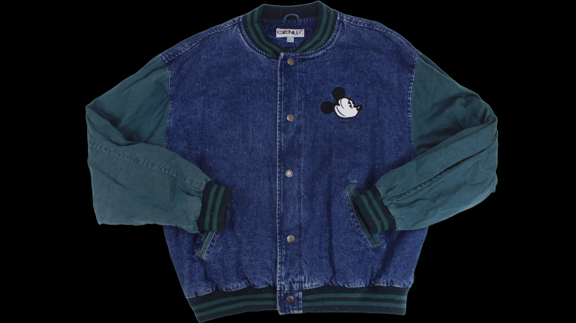 90's Mickey Mouse denim jacket