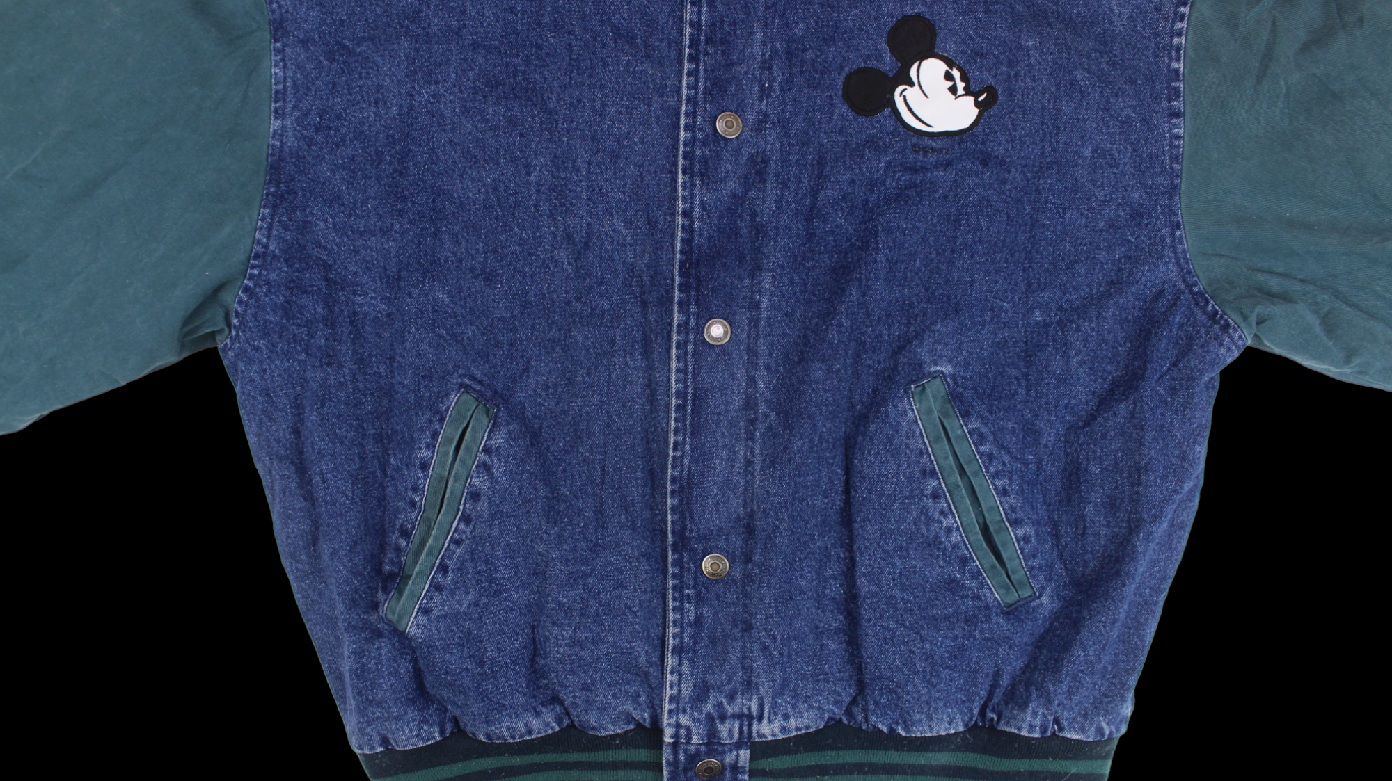 90's Mickey Mouse denim jacket