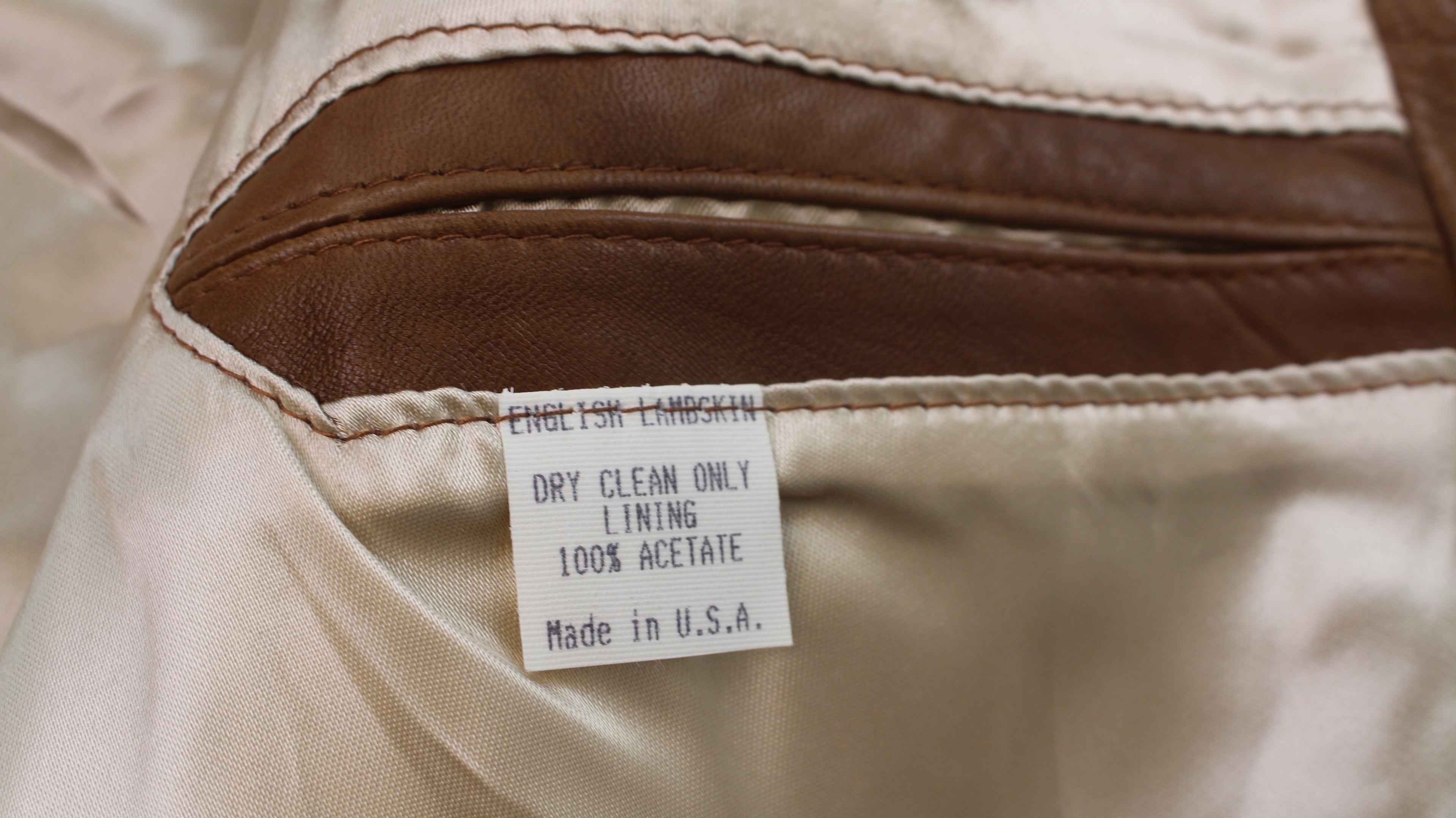 90's Continental Leather Fashion vest