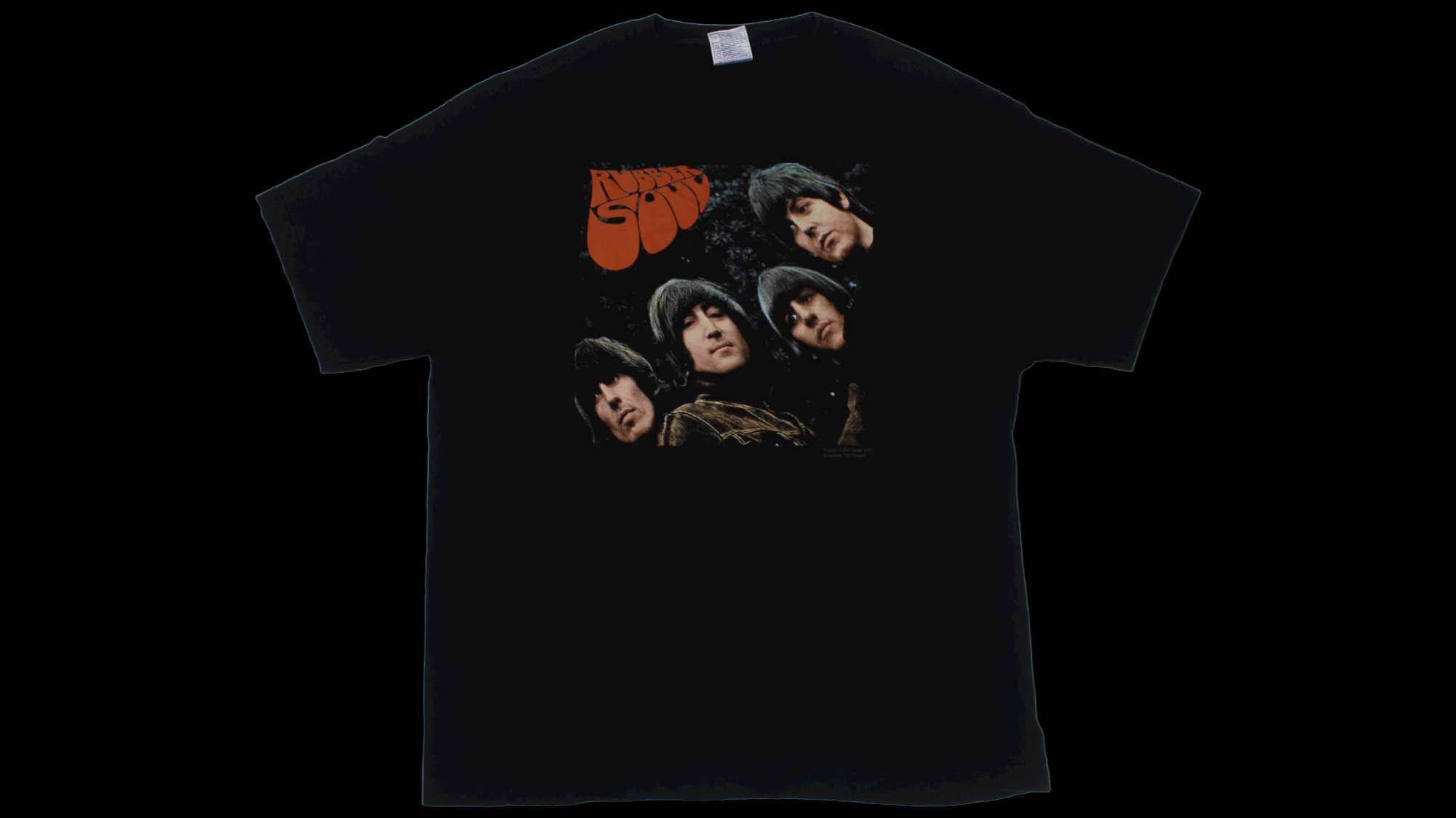 2003 Rubber Soul The Beatles shirt