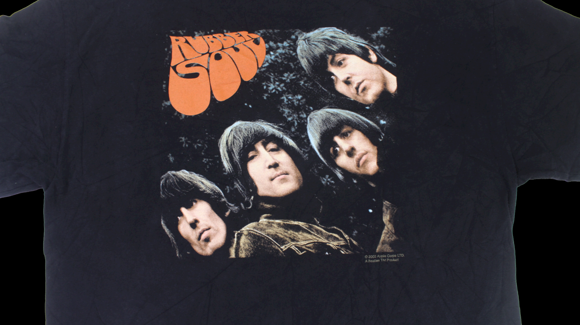 2003 Rubber Soul The Beatles shirt