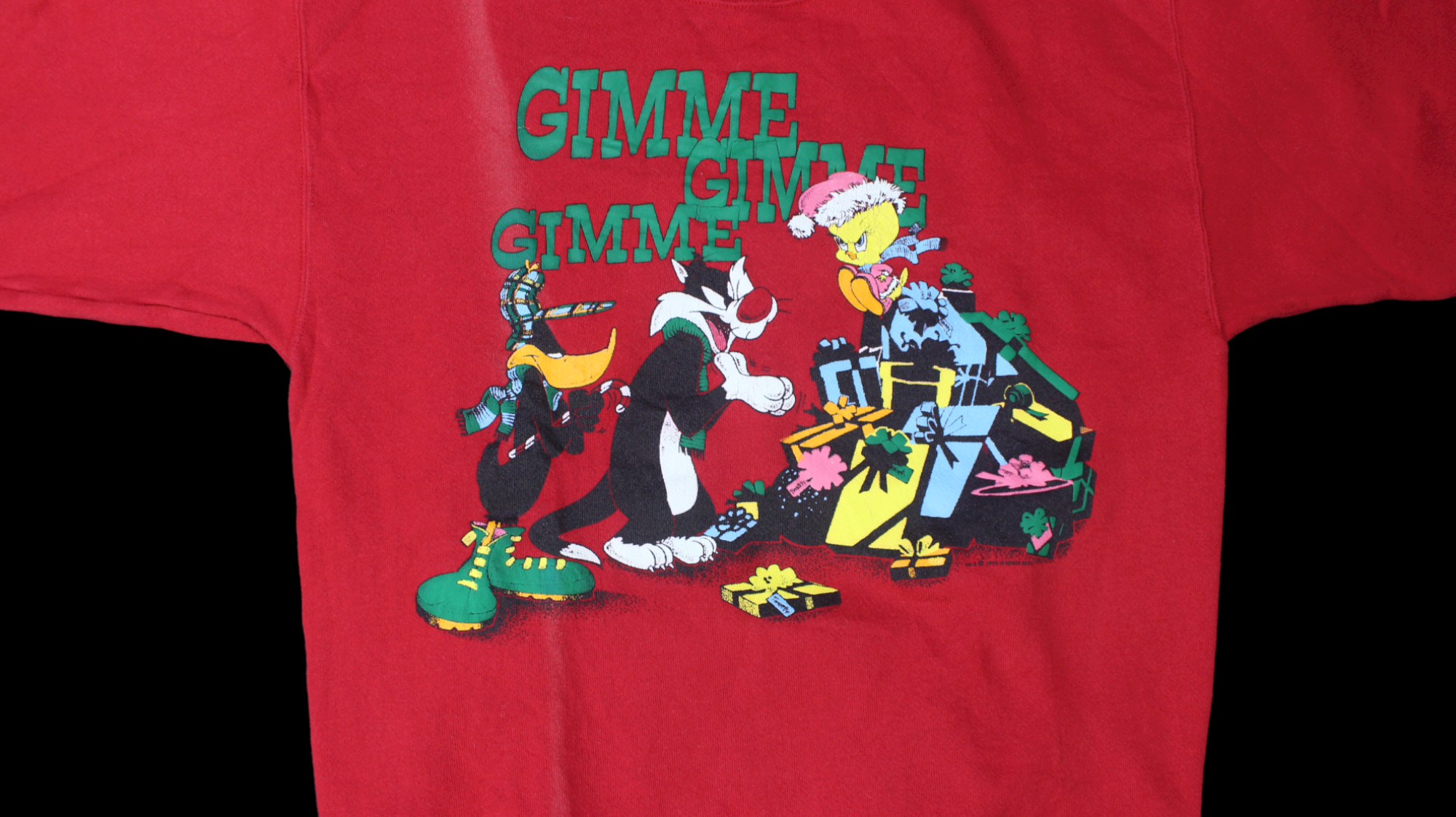 1994 Looney Tunes Christmas crewneck