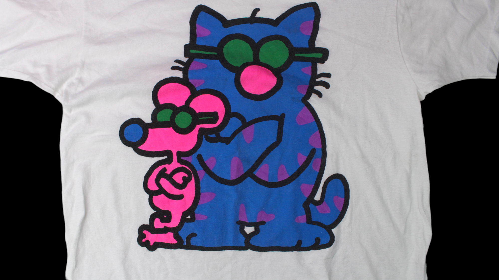 90's Cartoon Cat & Mouse shirt